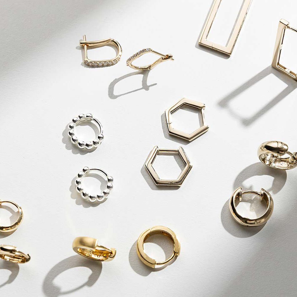 Huggie Ohrringe - fejn jewelry