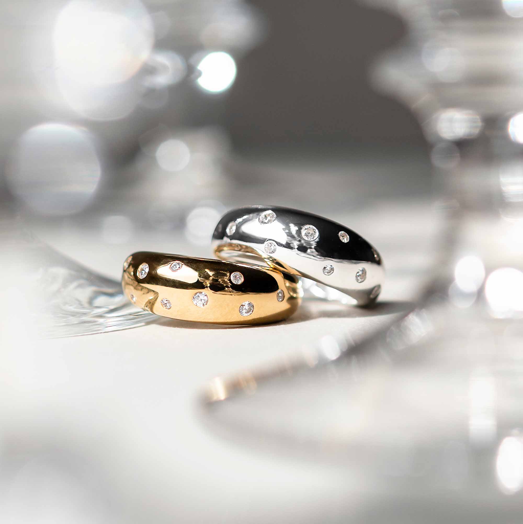 bold sparkle ring