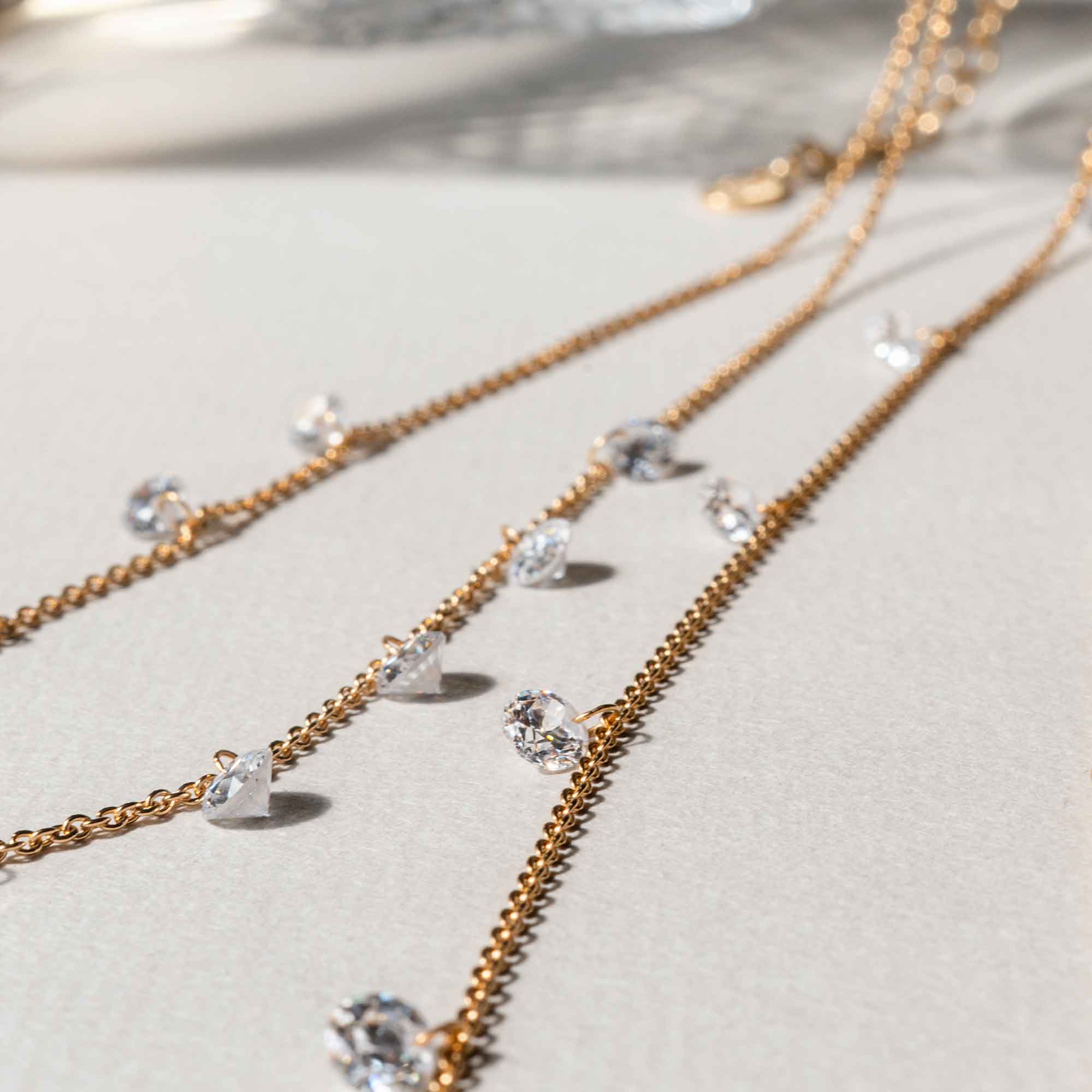 long sparkle necklace