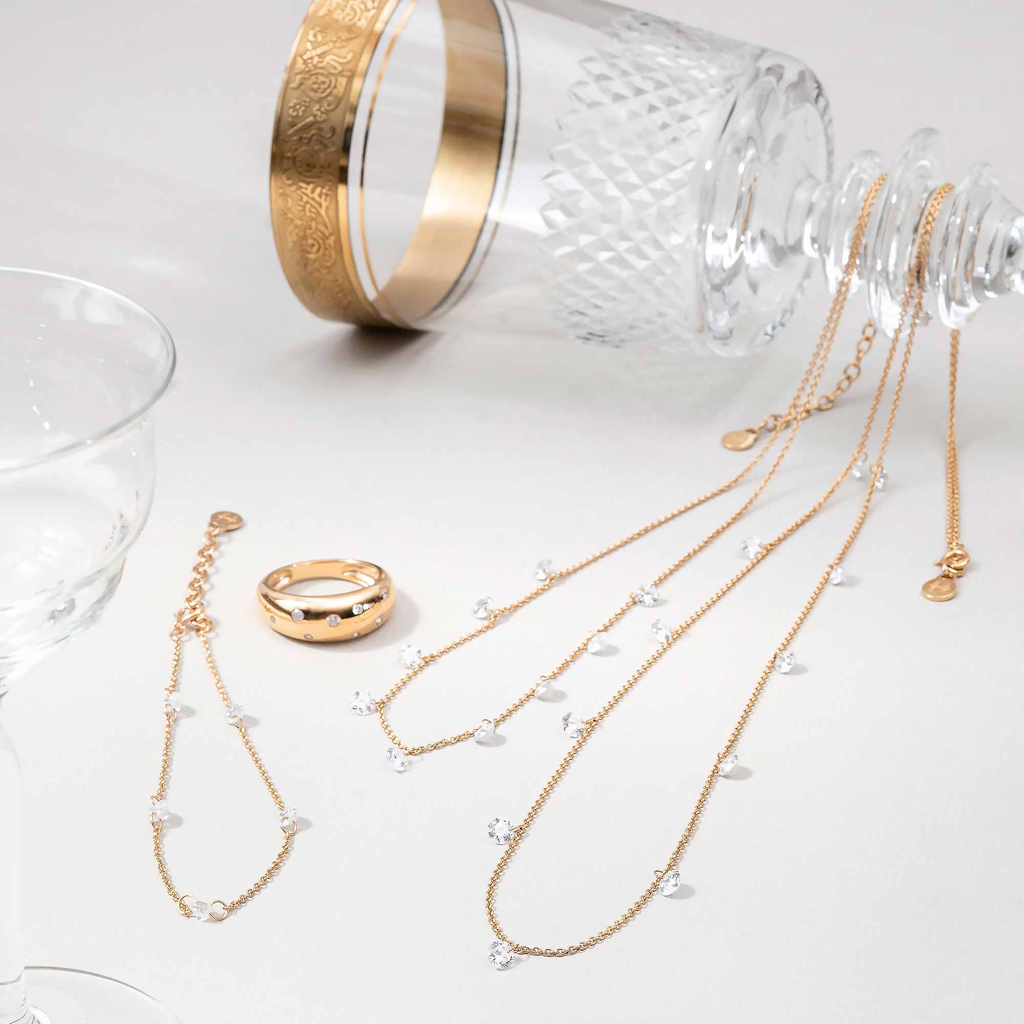 long sparkle necklace