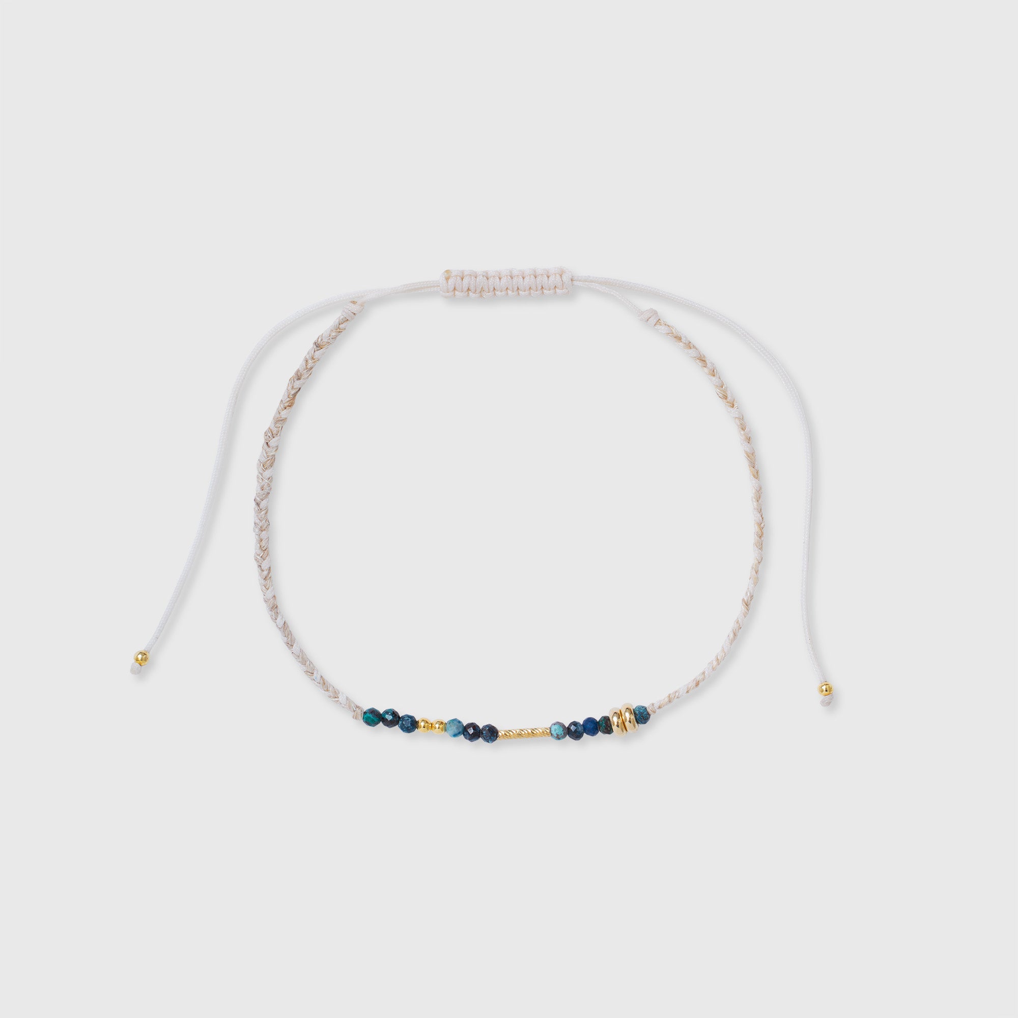 Tourmaline Sodalite Gold fejn Armband