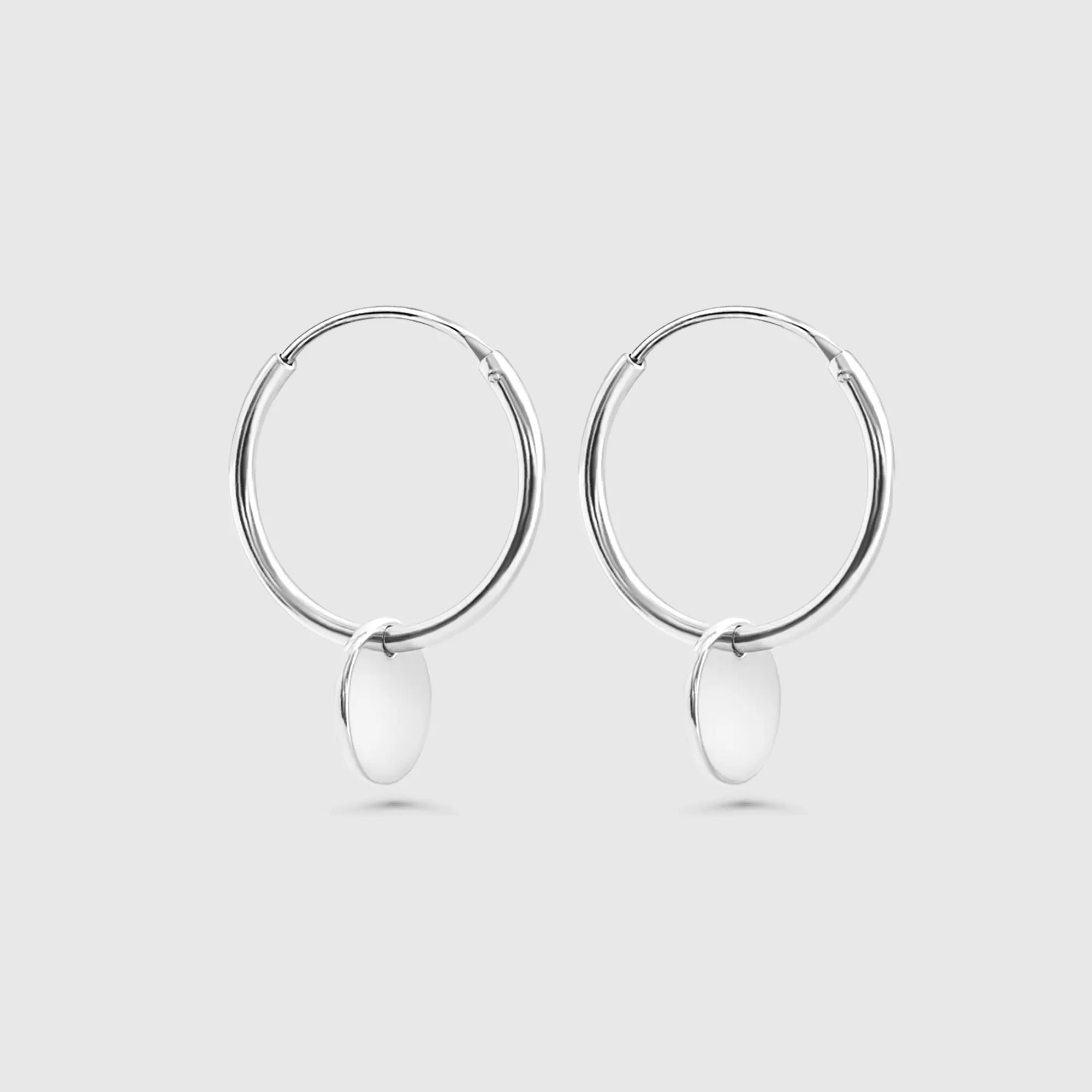 disc hoop charms