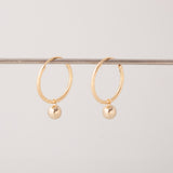 schlichte Kugelanhänger gold von fejn jewelry
