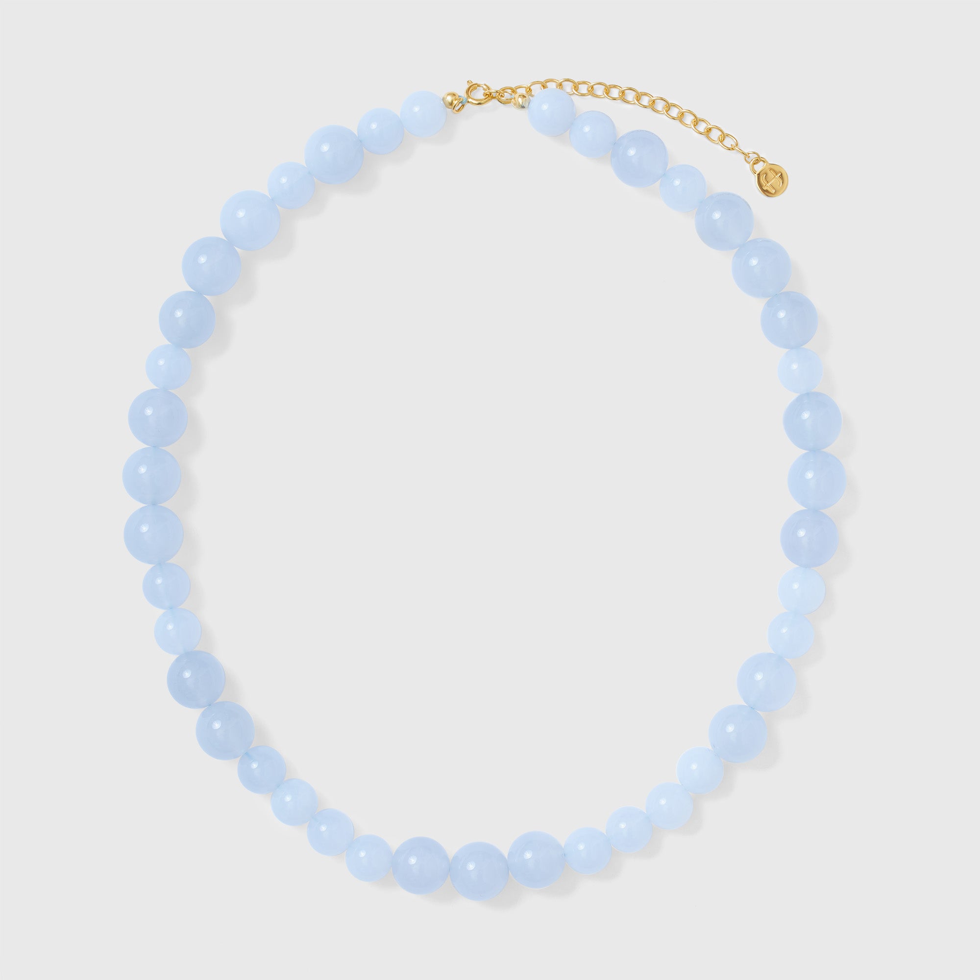 big bead choker necklace