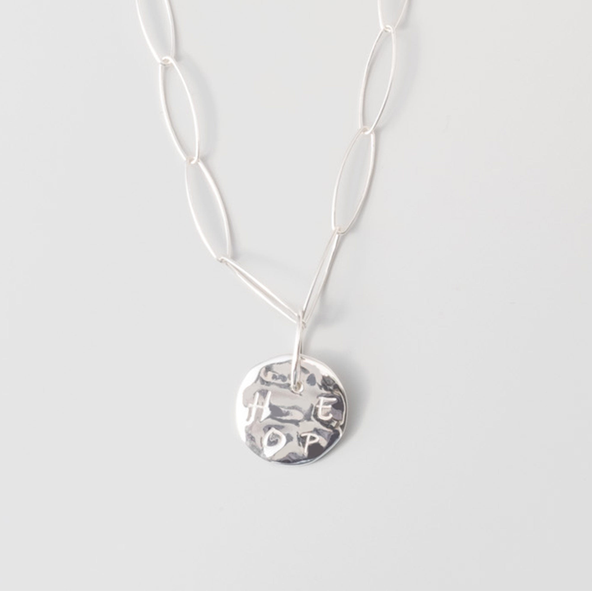 HOPE necklace charm