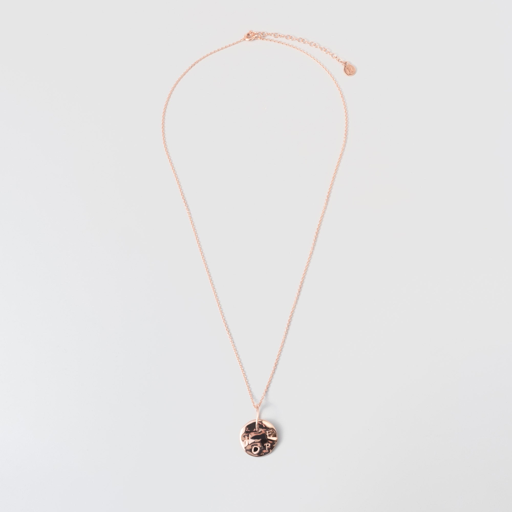 HOPE necklace charm