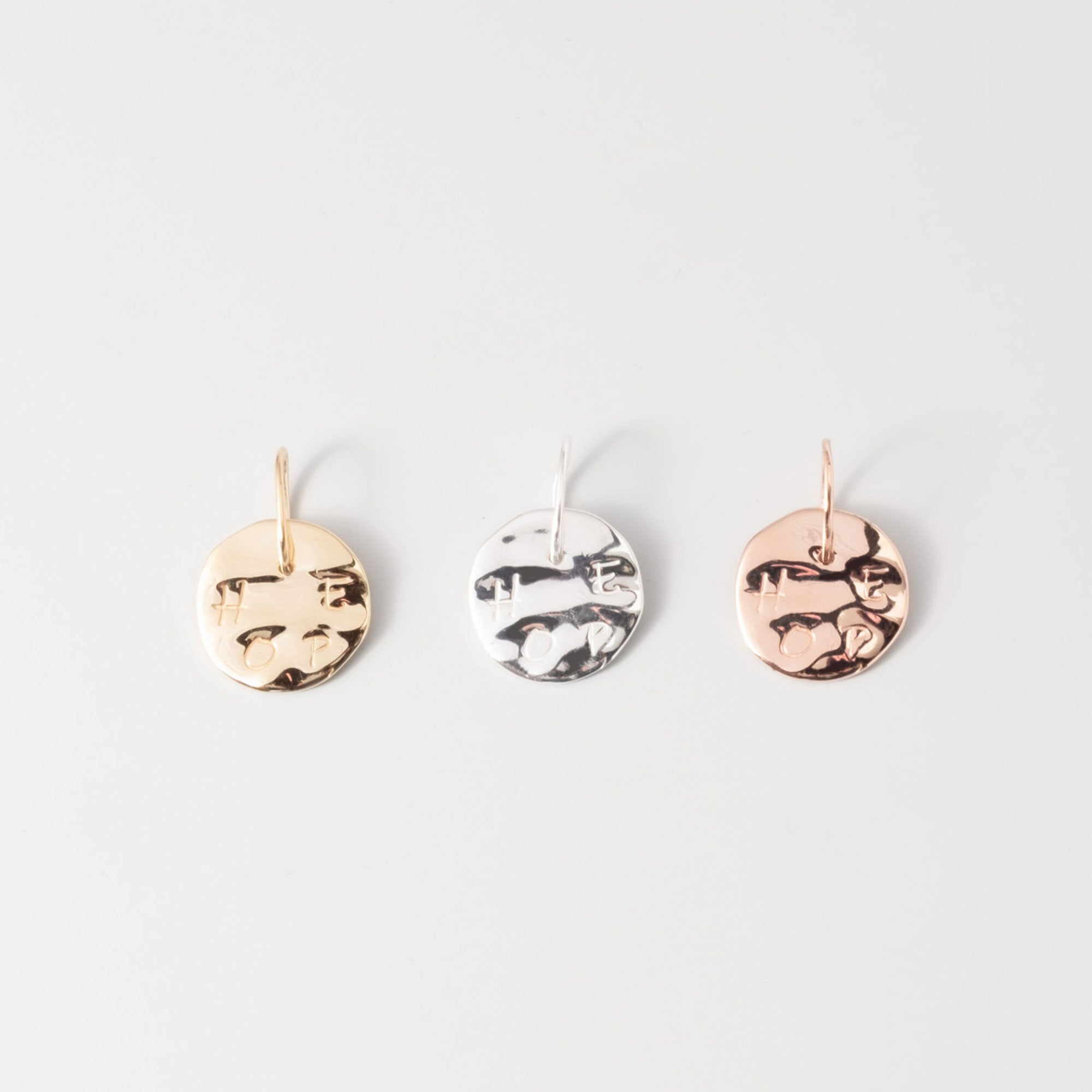 HOPE necklace charm