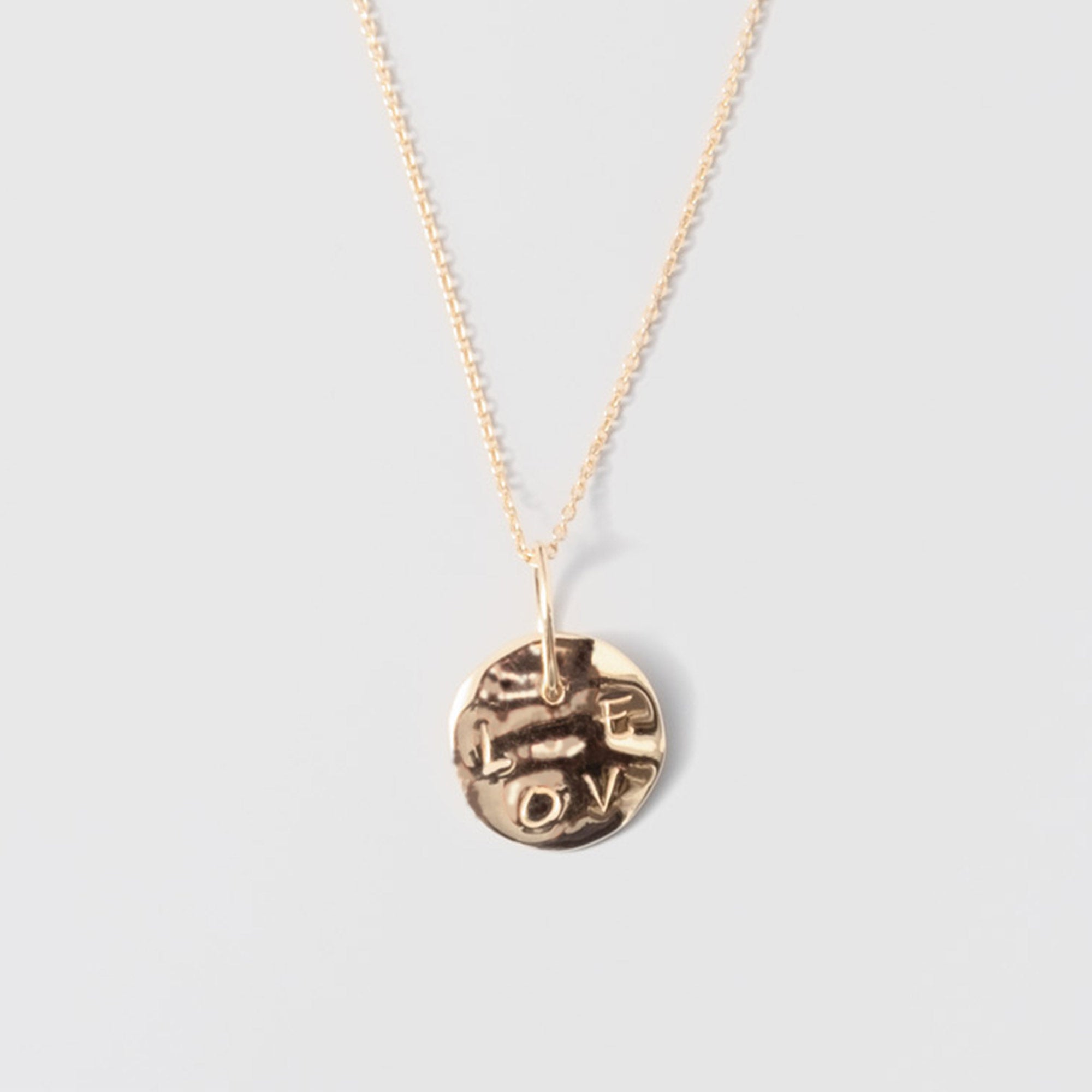 LOVE necklace charm