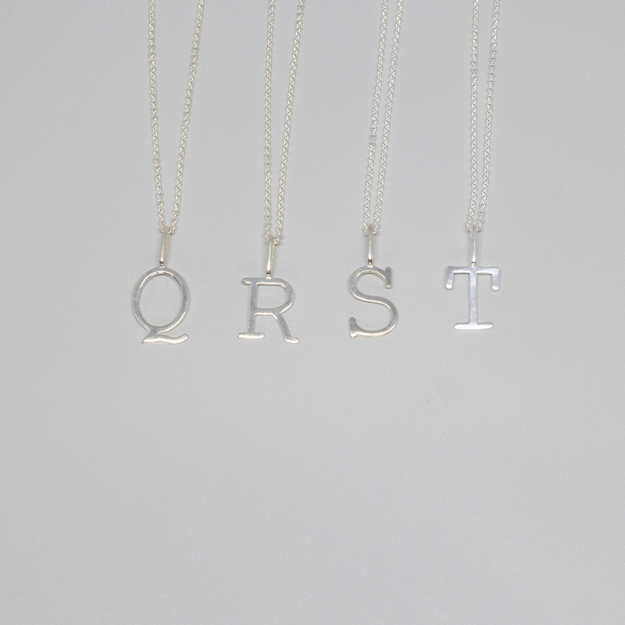 letter necklace