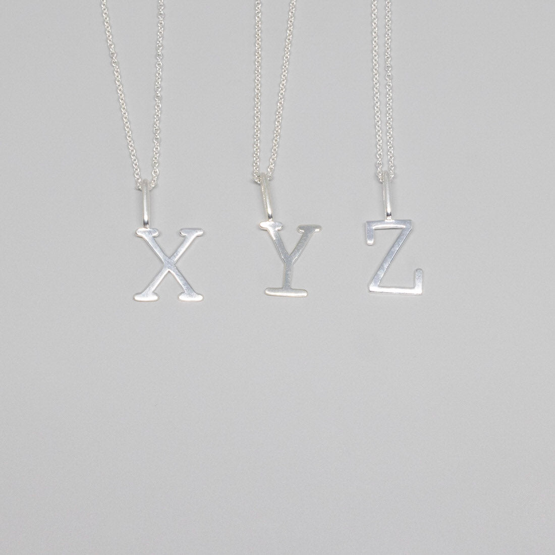 letter necklace