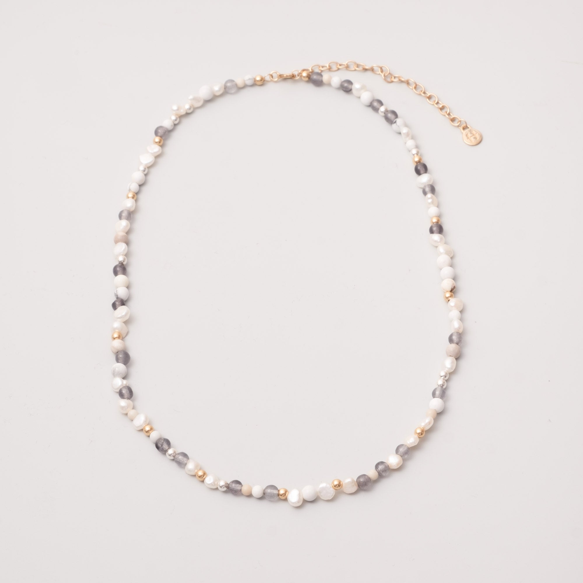 winter pearl choker necklace