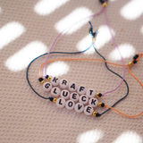 mantra bracelet gold