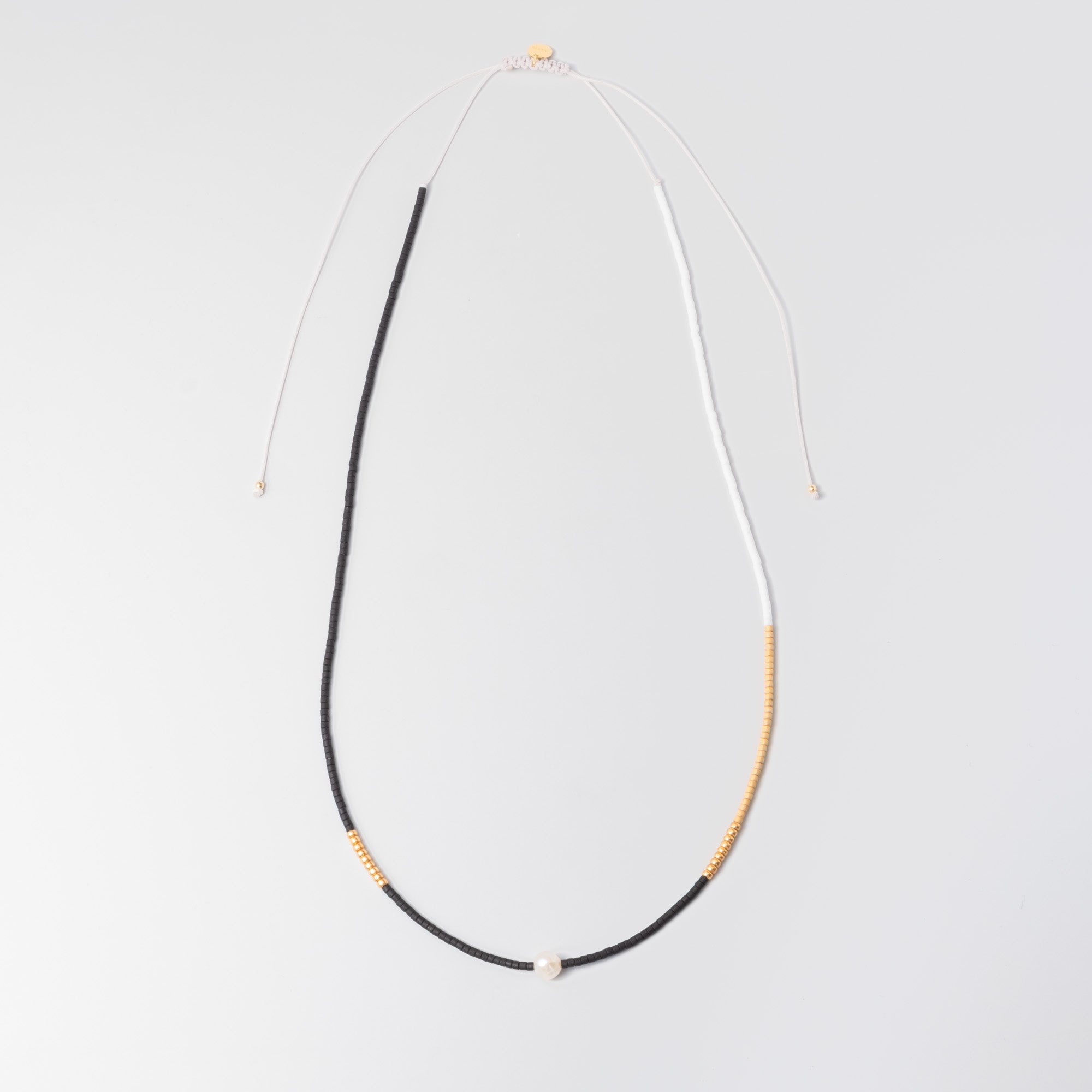 miyuki & pearl necklace