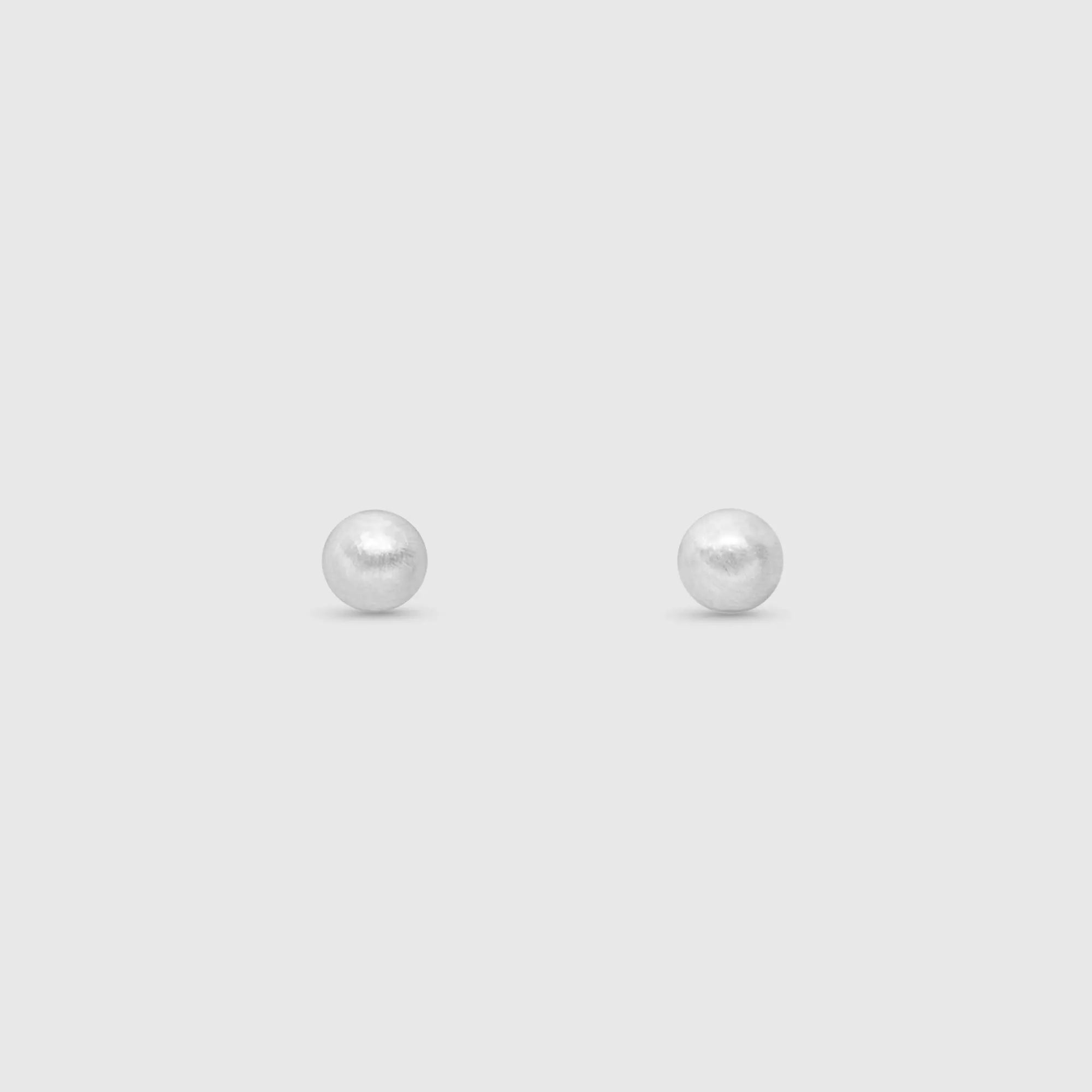 satin ball stud