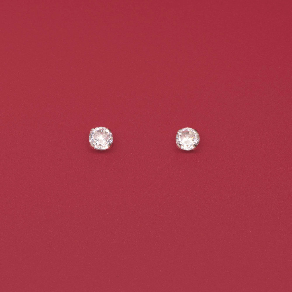 Ohrstecker mit Zirkonia Sparkle Stud in Silber fejn jewelry