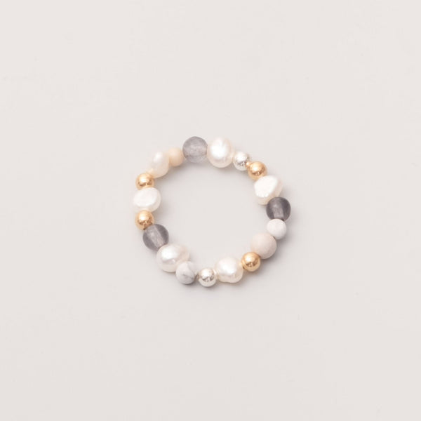 winter pearl ring