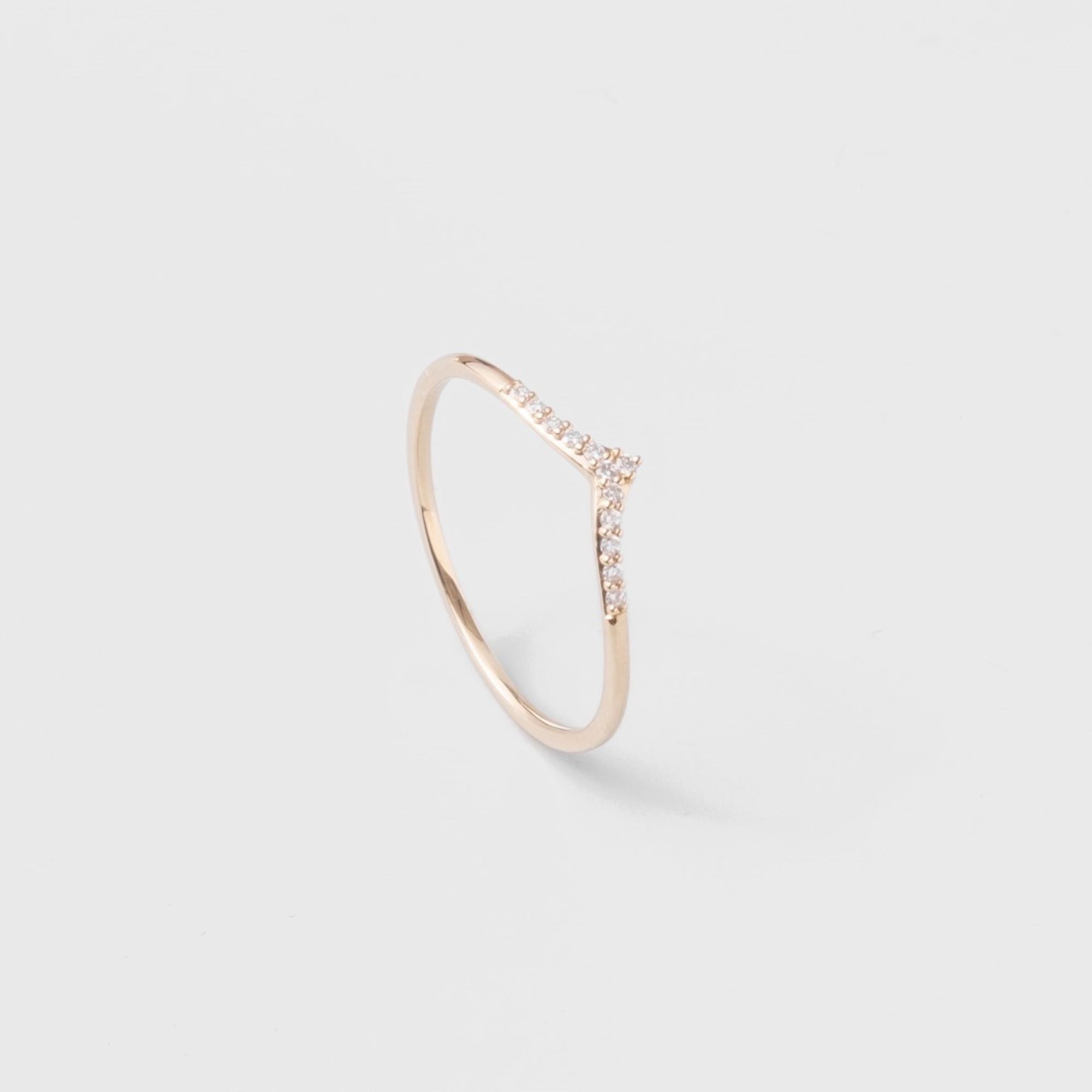 tiara diamond ring | solid gold