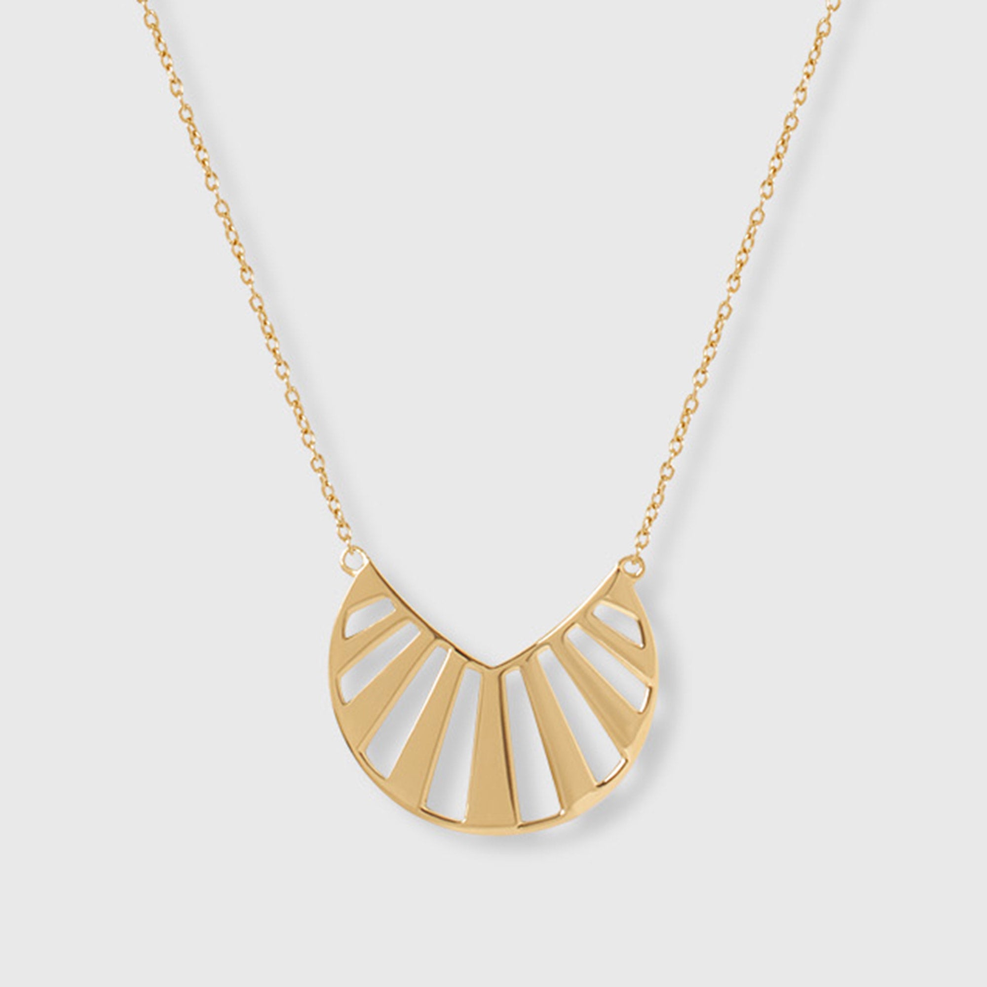 sun necklace