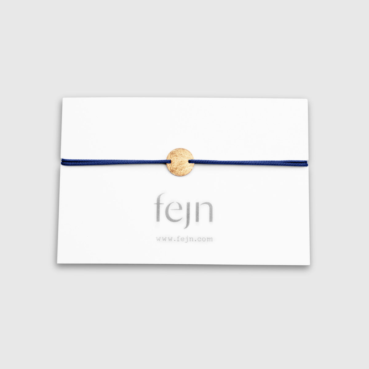 satin disc bracelet