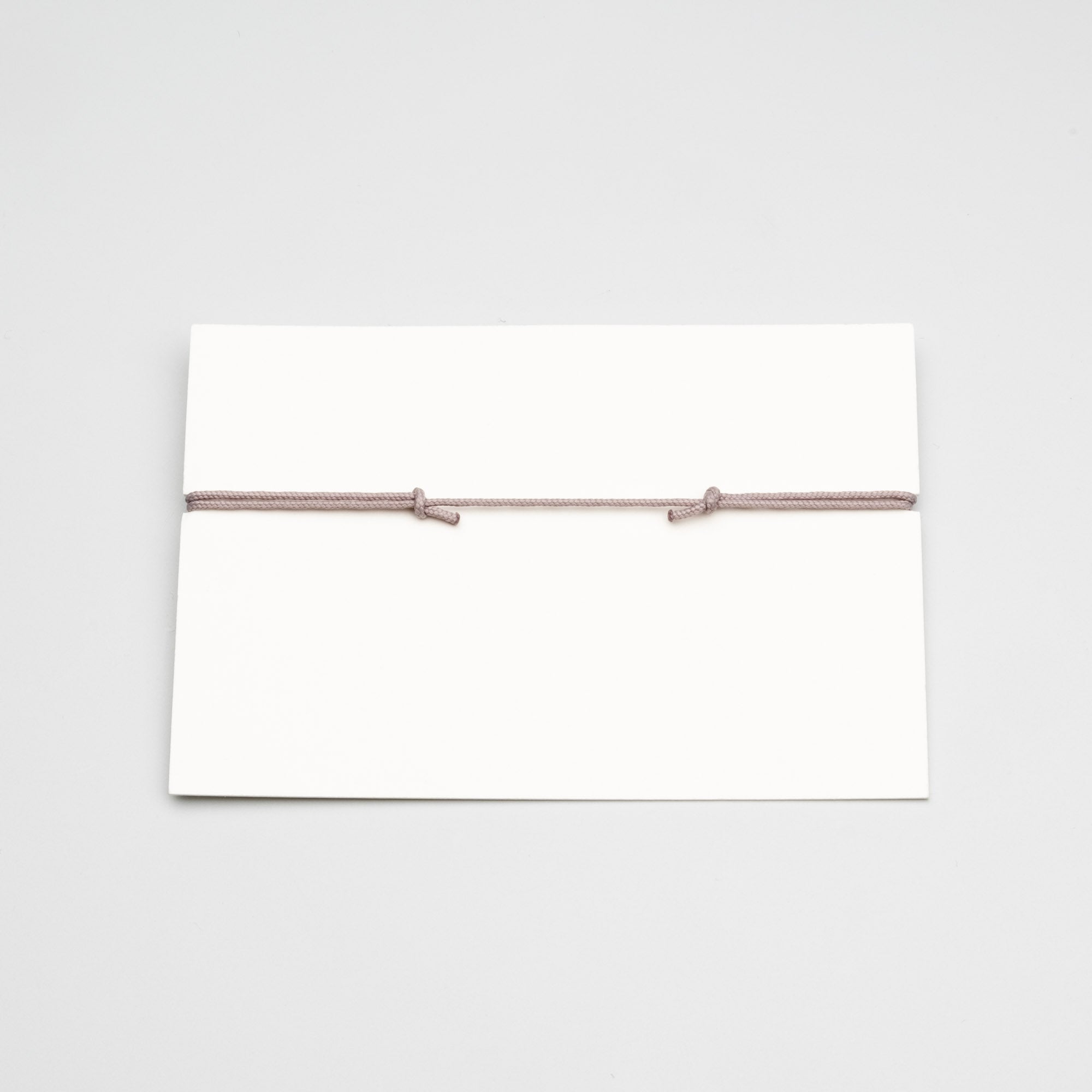 satin disc bracelet