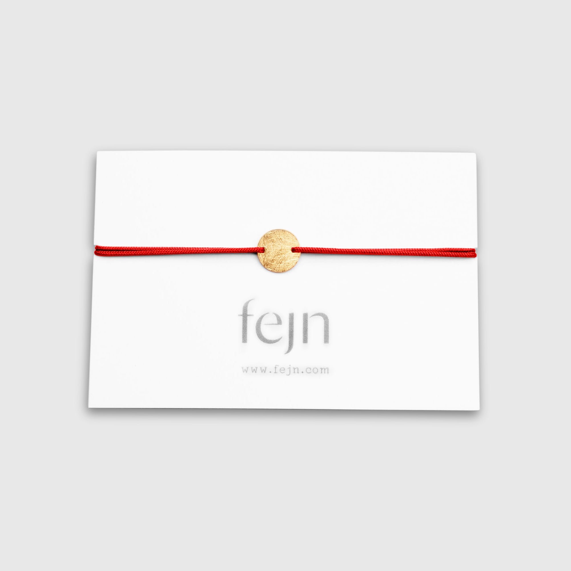 satin disc bracelet