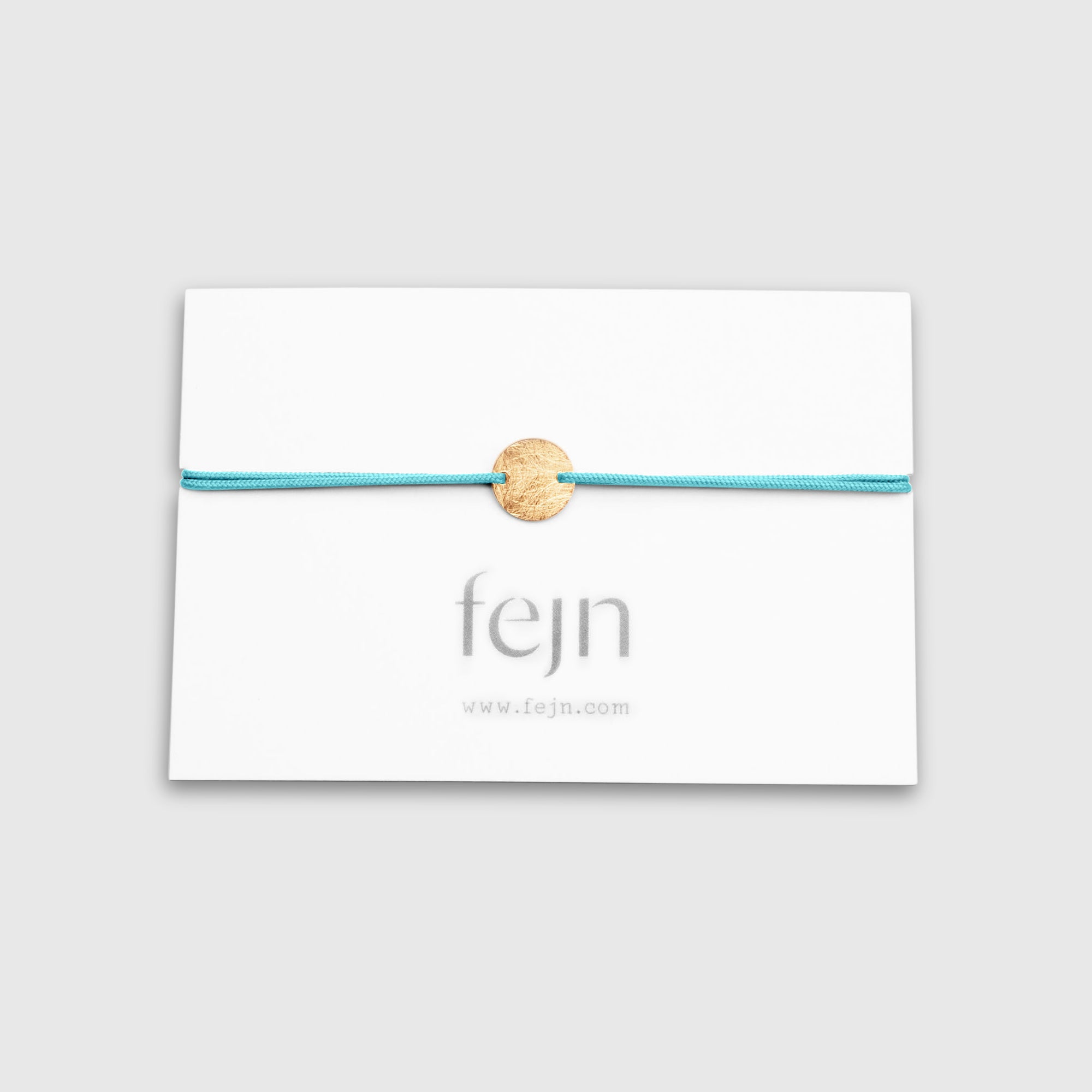 satin disc bracelet