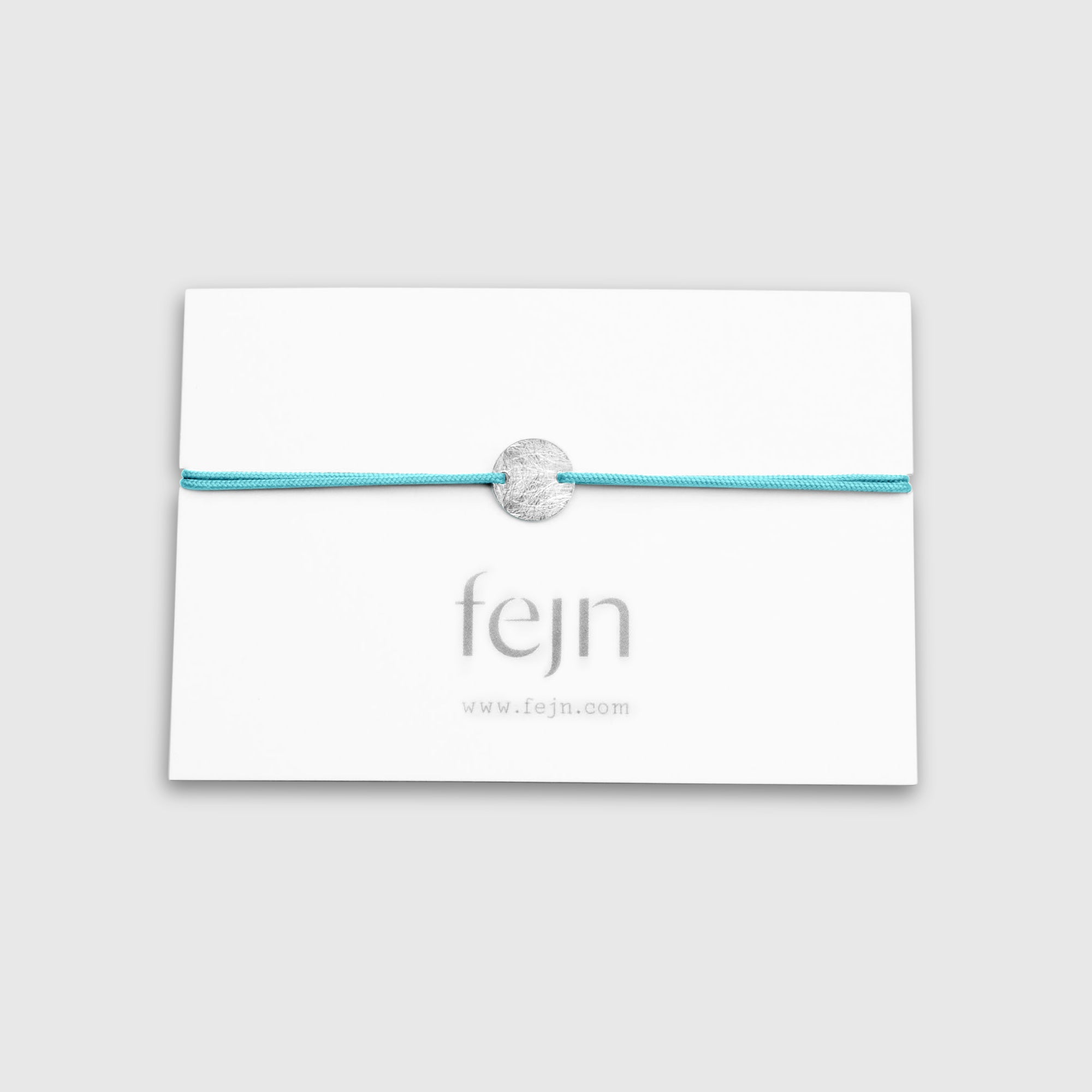 satin disc bracelet