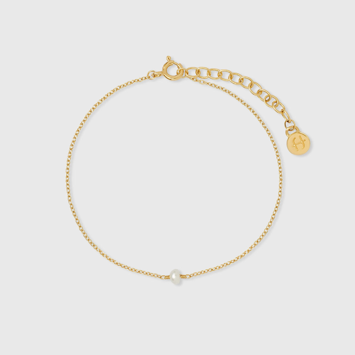single pearl bracelet