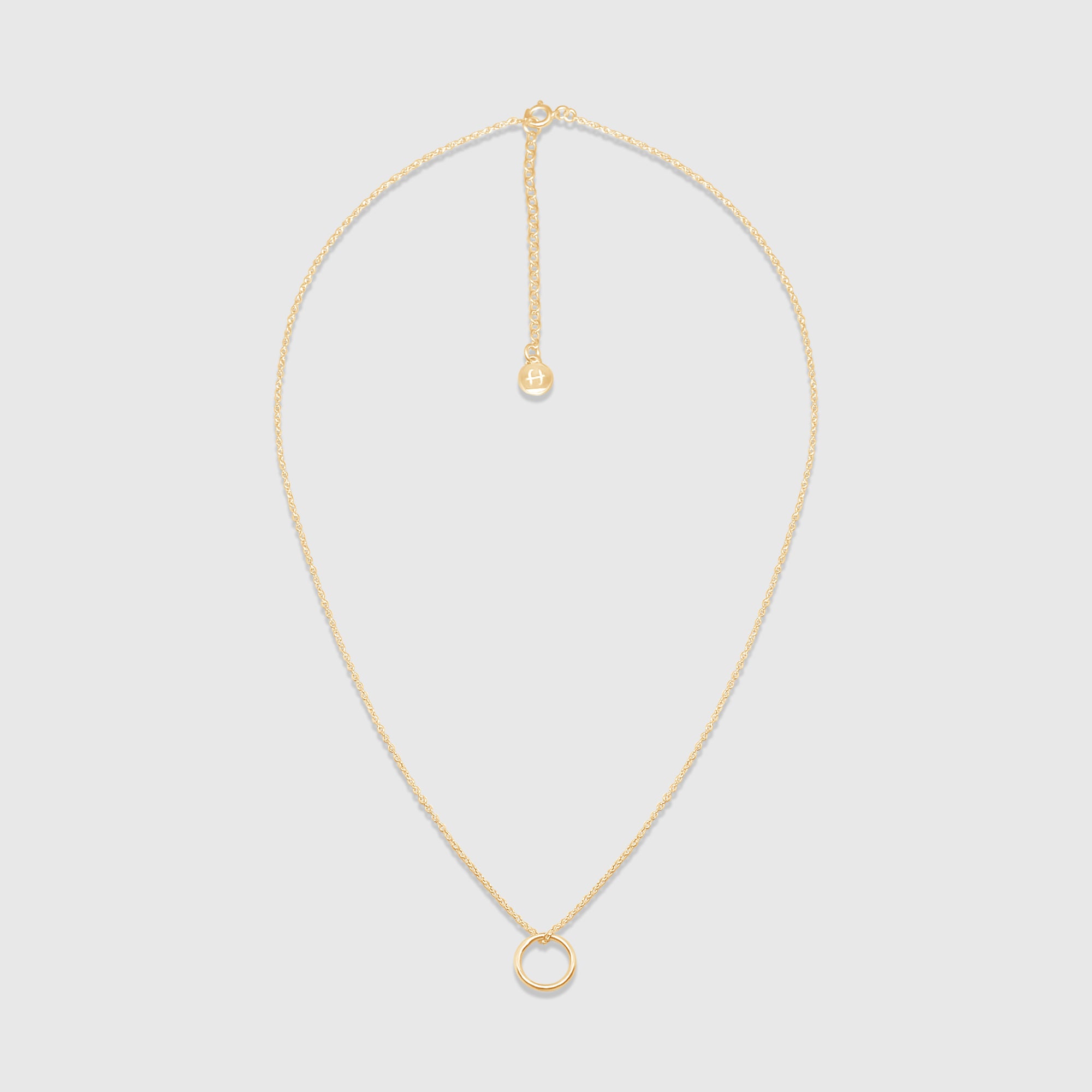 medium circle necklace - M / L