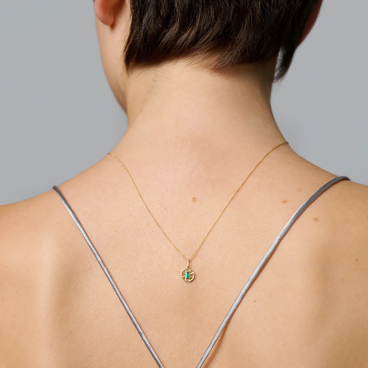 octagon charm | solid gold