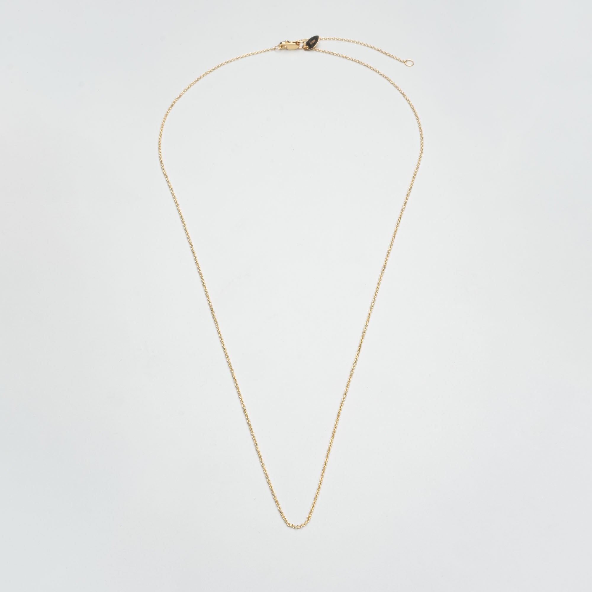 plain necklace | solid gold