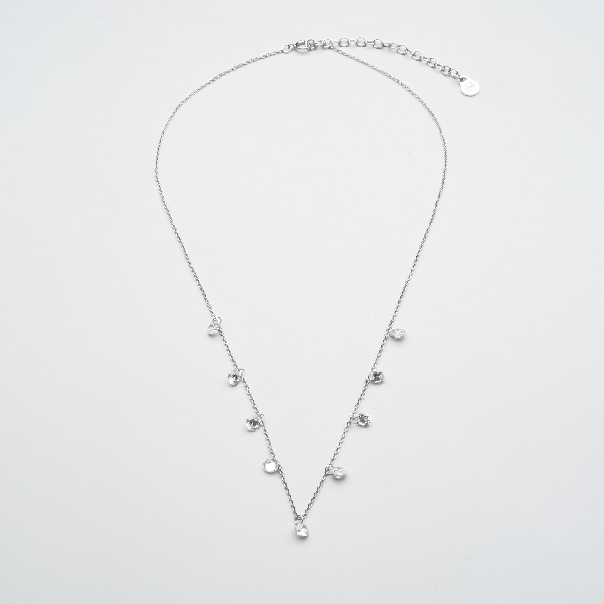 sparkle choker necklace