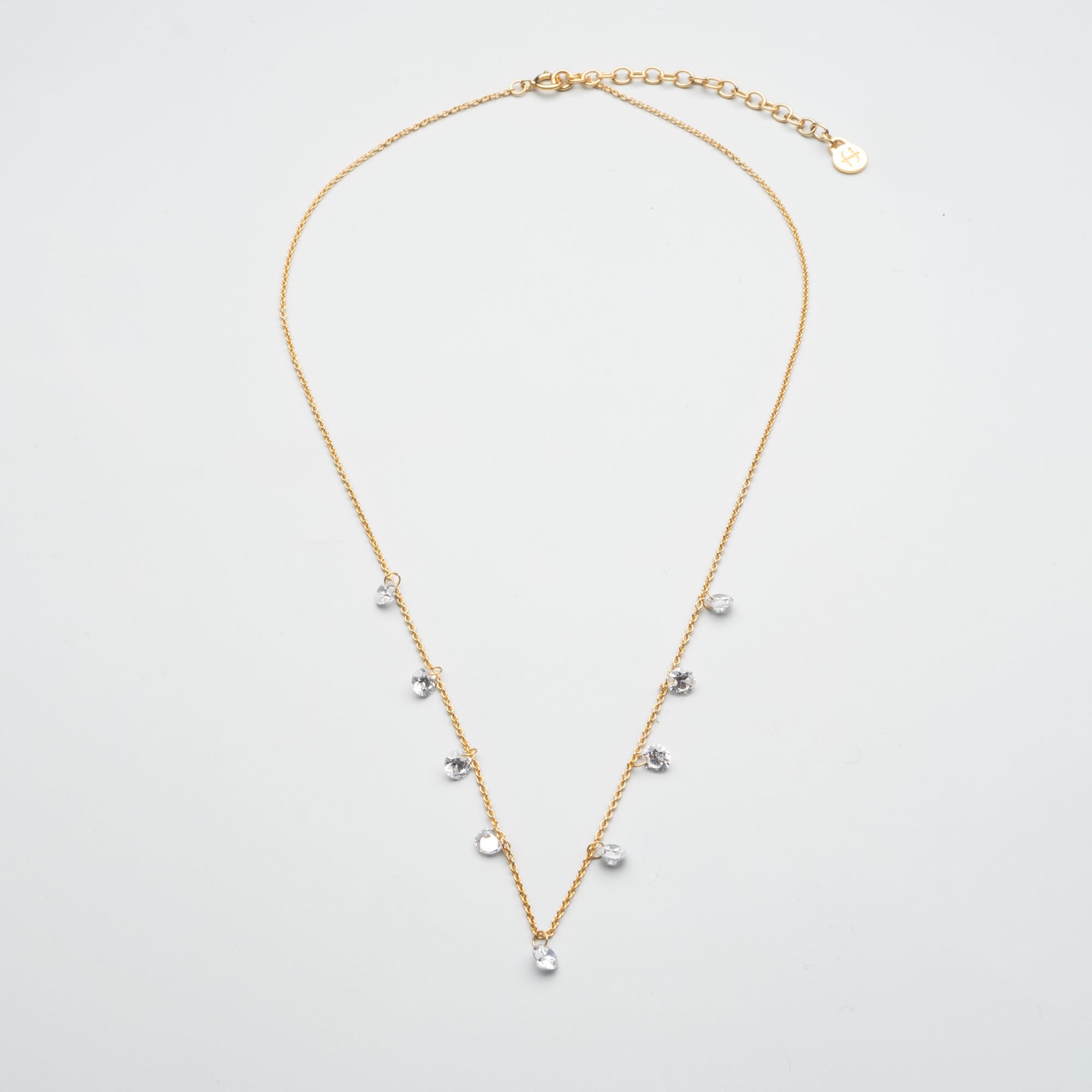 sparkle choker necklace