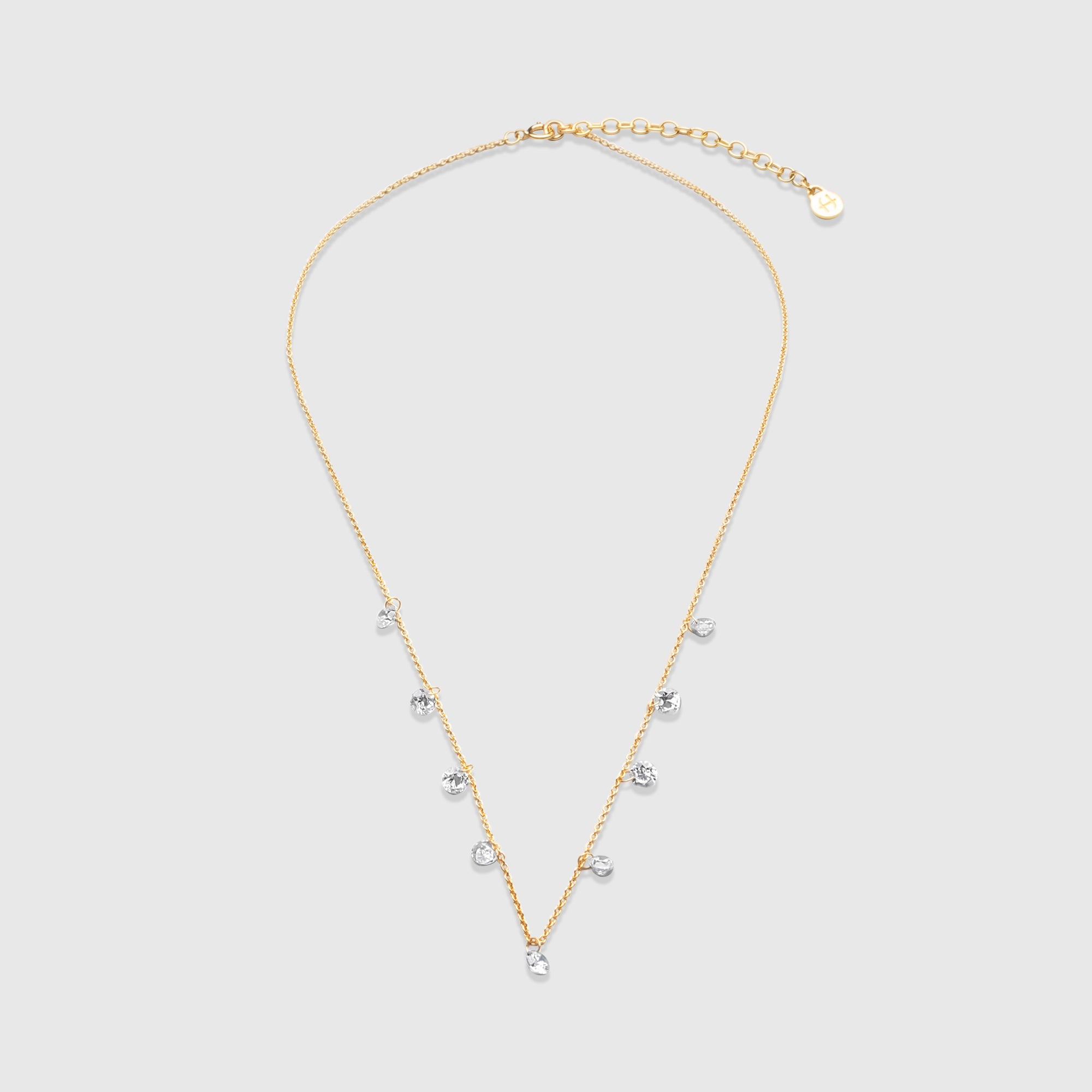 sparkle choker necklace