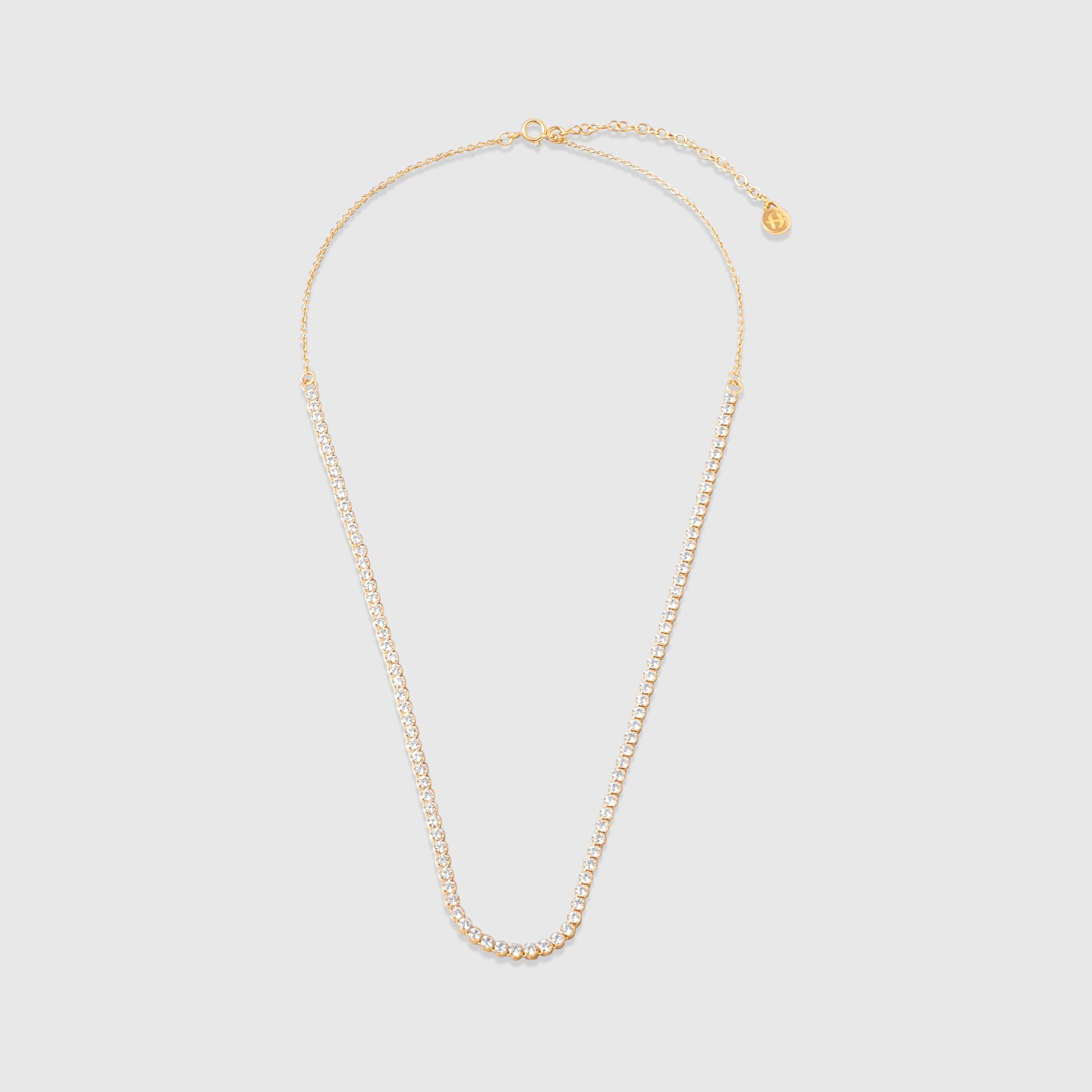 sparkle tennis necklace