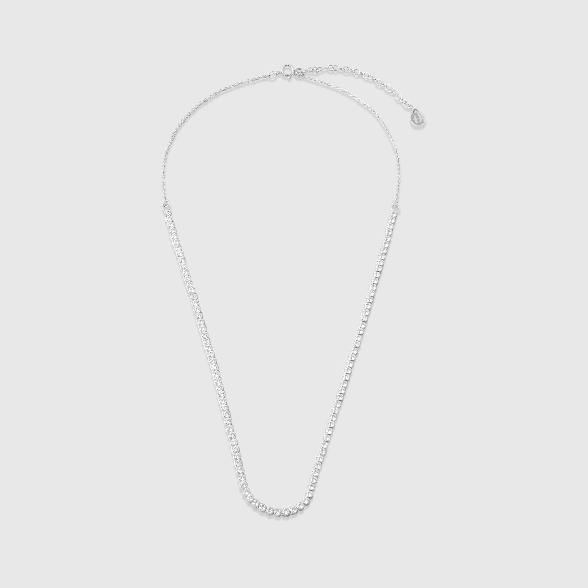 sparkle tennis necklace