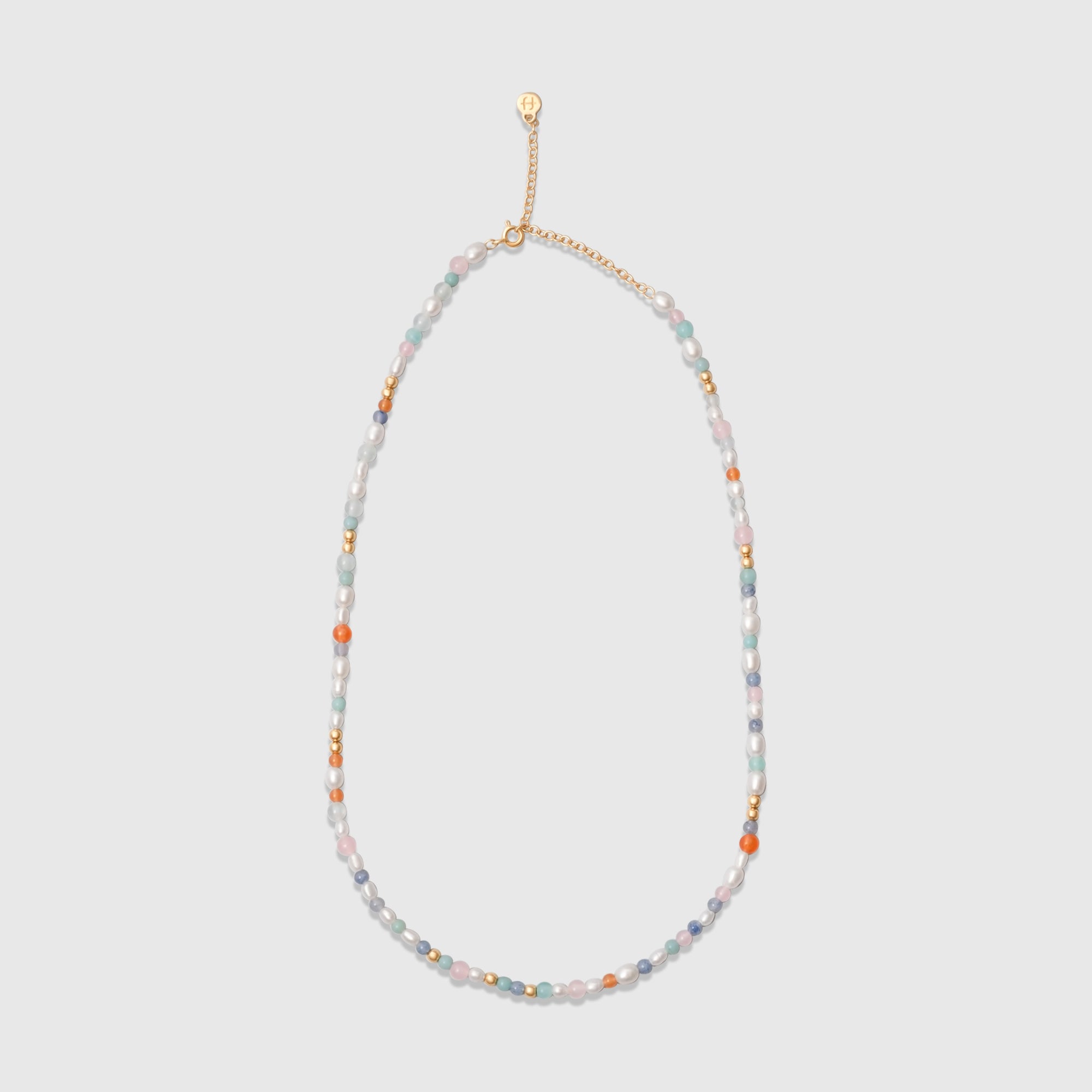 summer pearl choker necklace