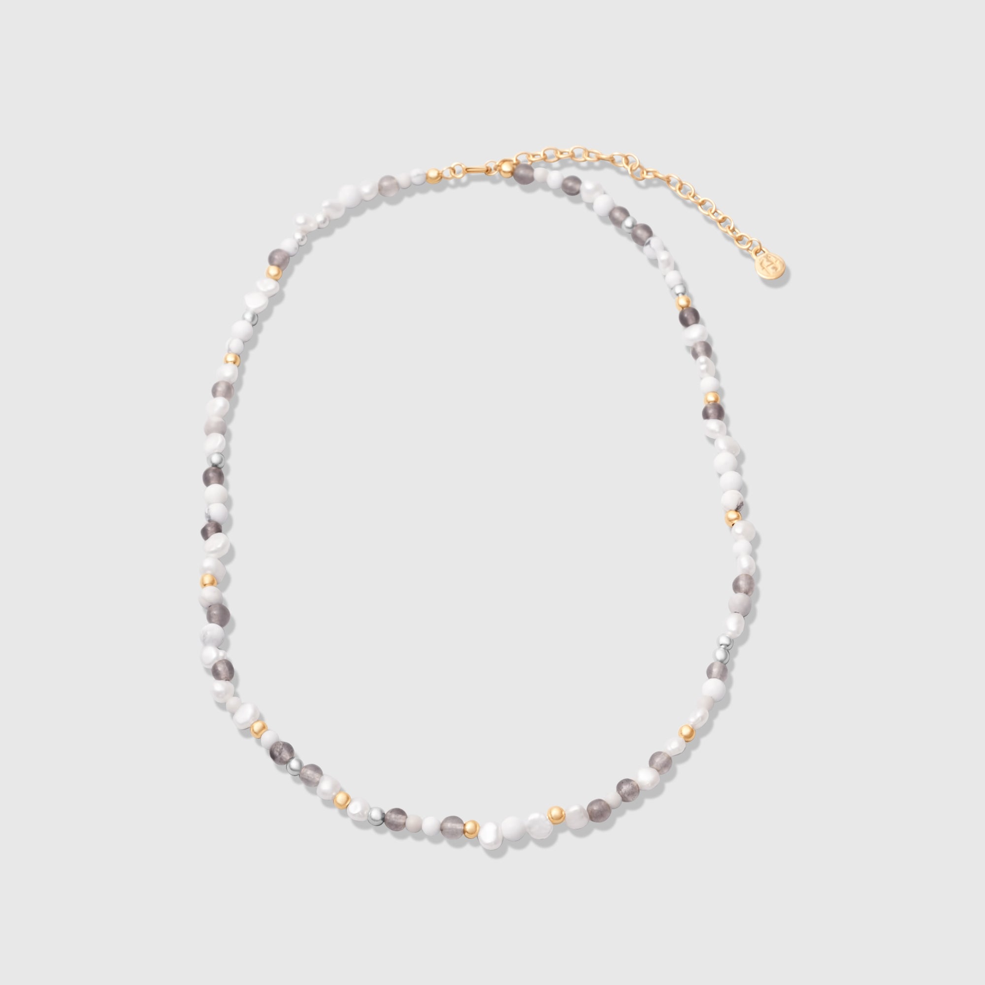 winter pearl choker necklace