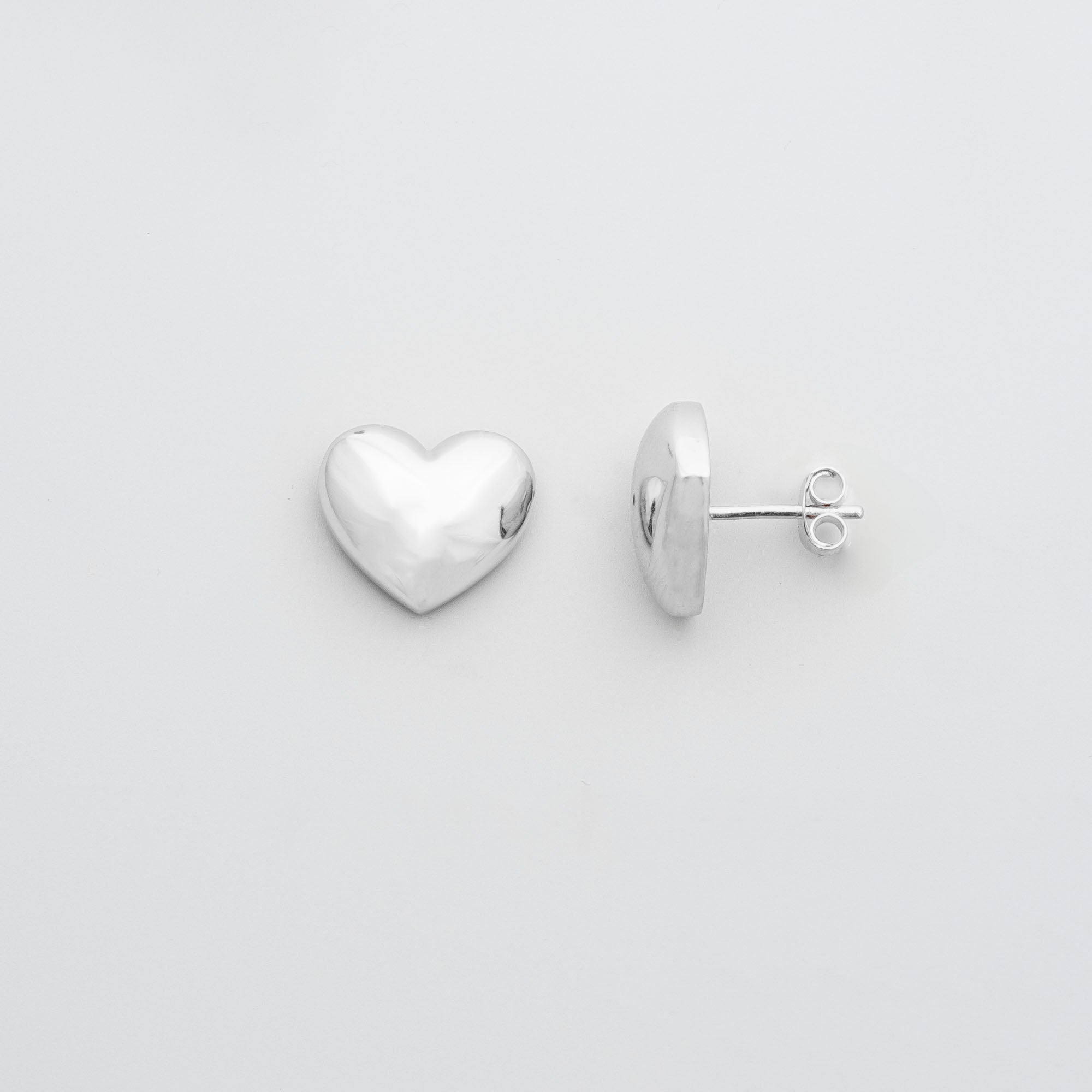 big heart stud