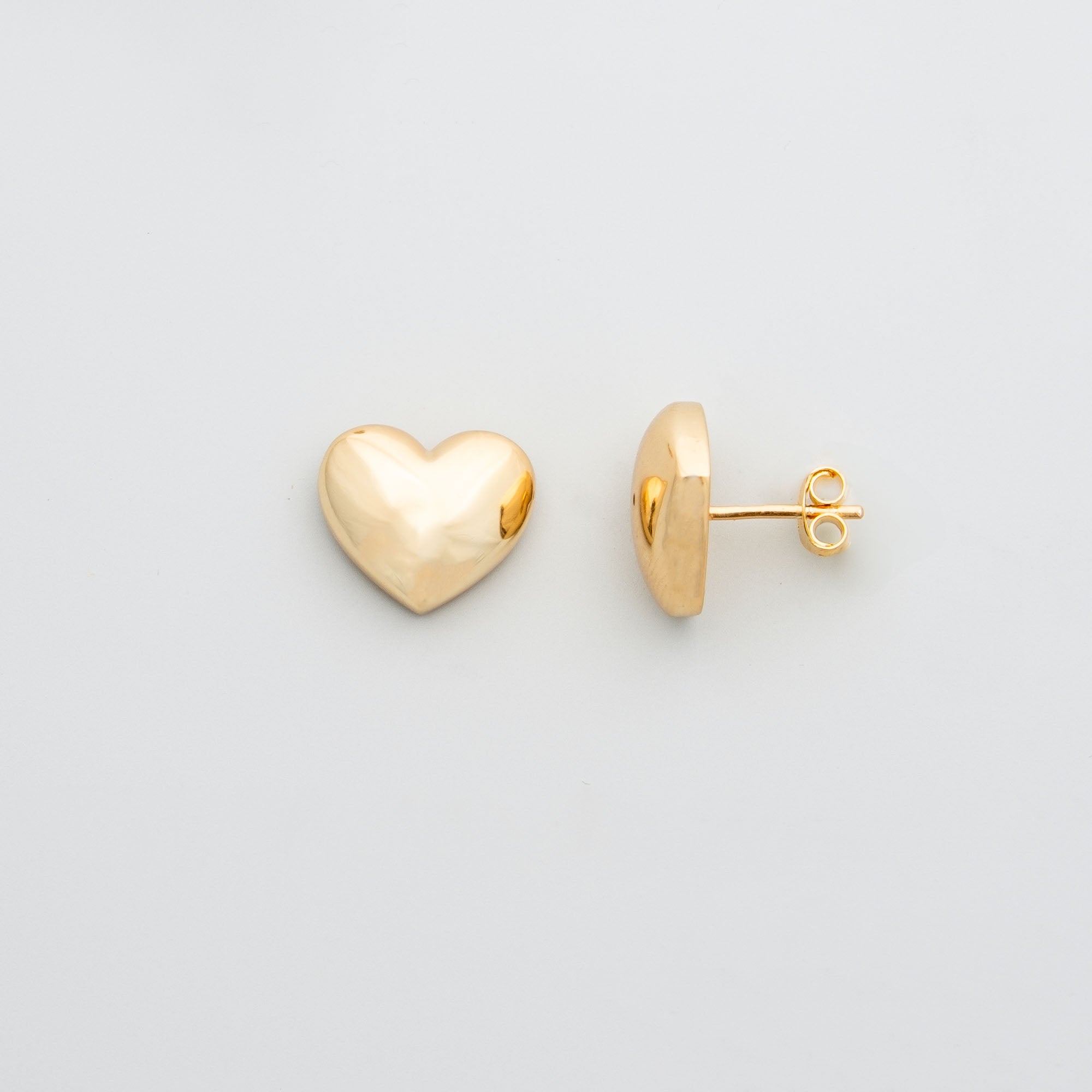 big heart stud