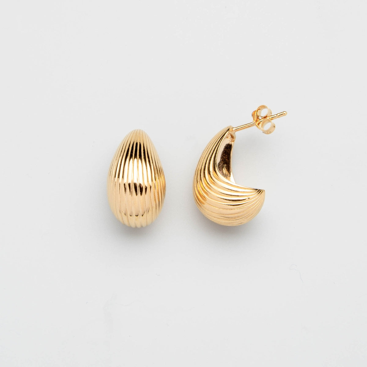 Drop earrings riffle | eye-catching & elegant - fejn jewelry