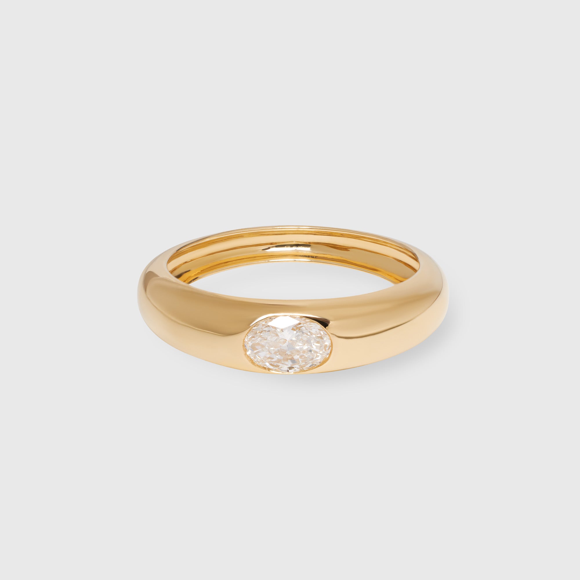 bombay diamond ring | solid gold