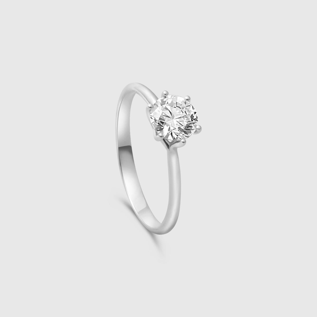 the eternal engagement ring | solid gold