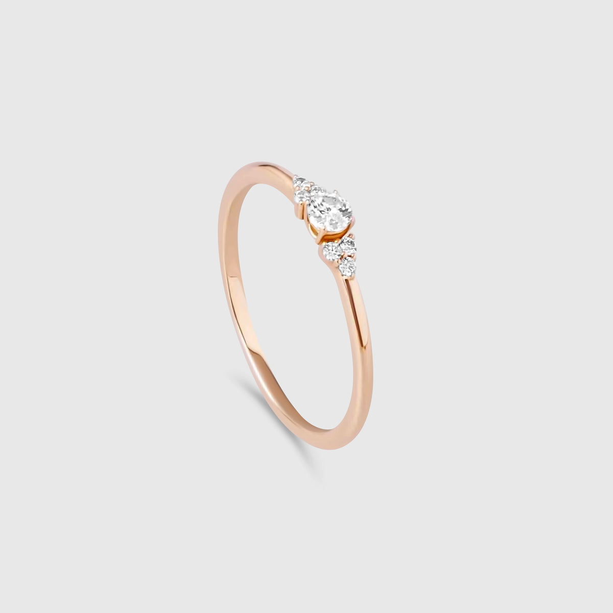 the fairy engagement ring | solid gold