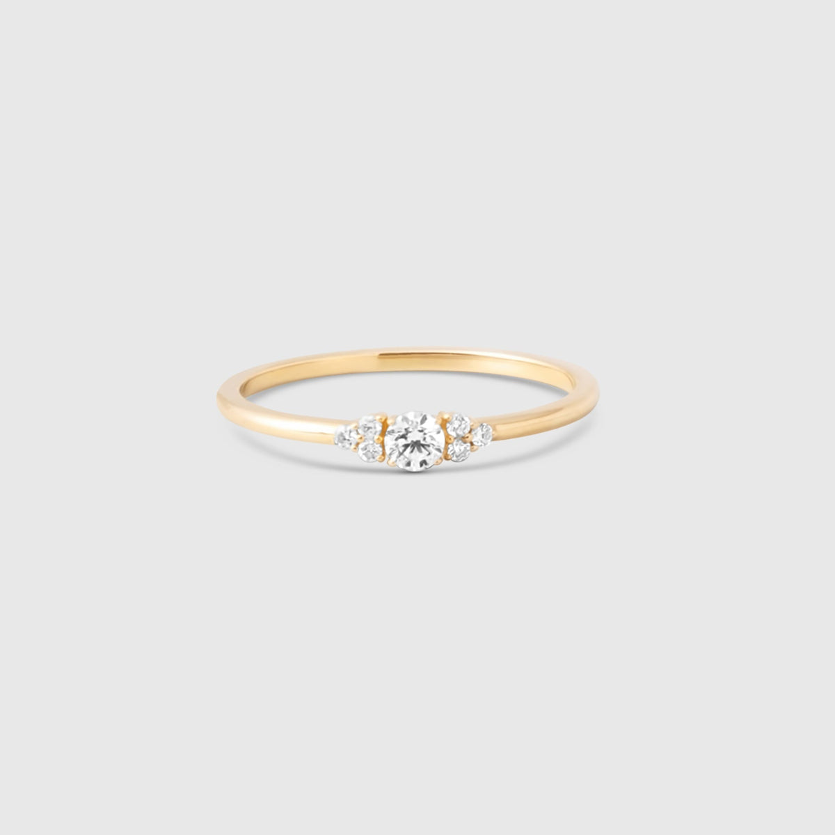 the fairy engagement ring | solid gold