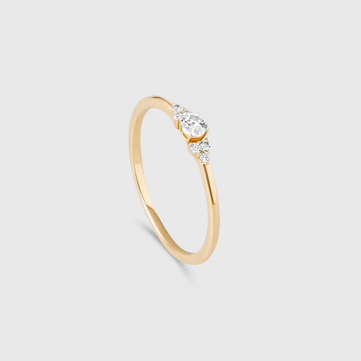the fairy engagement ring | solid gold