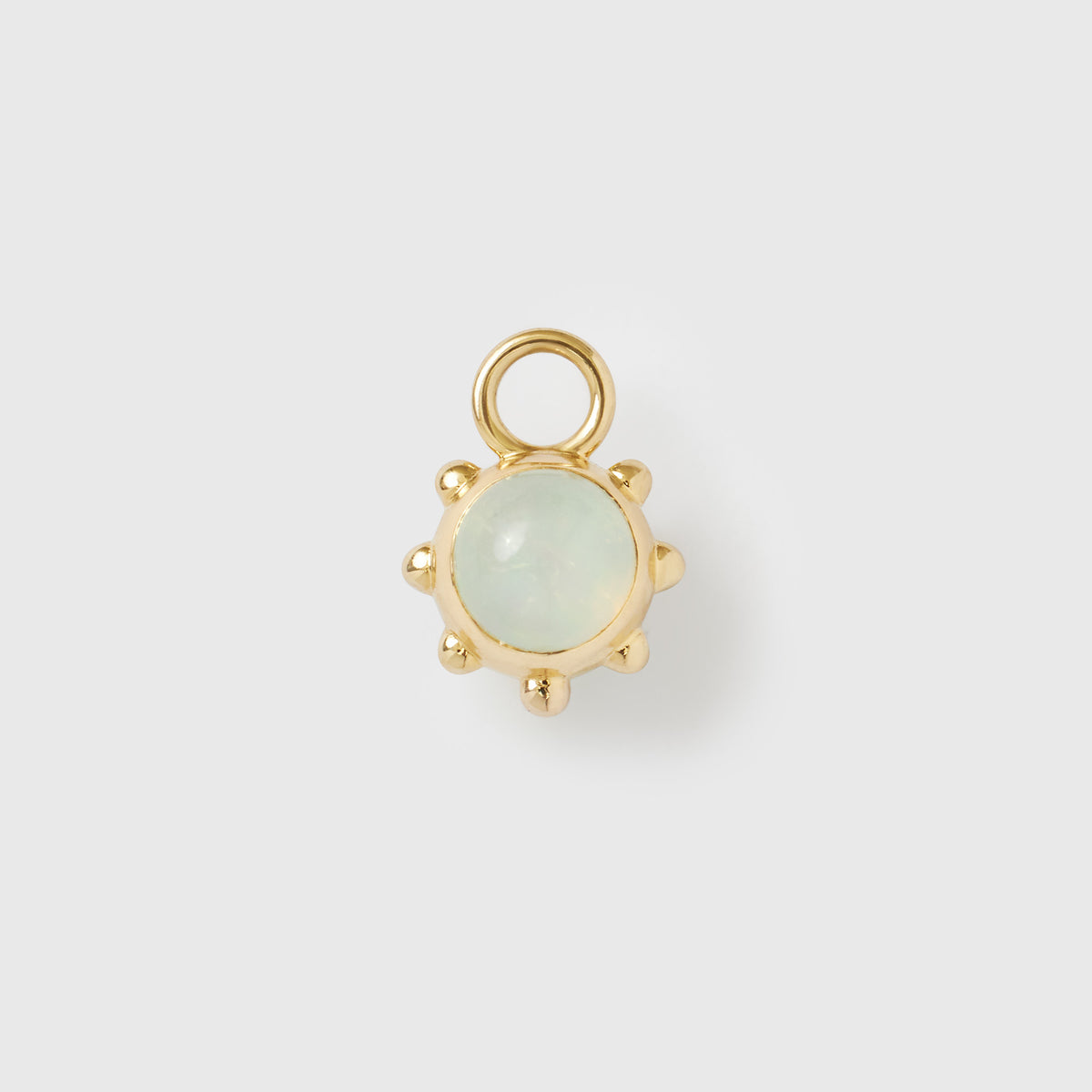 Sonnen Anhänger Opal für Ketten, Hoops oder Armbänder in Gold fejn jewelry