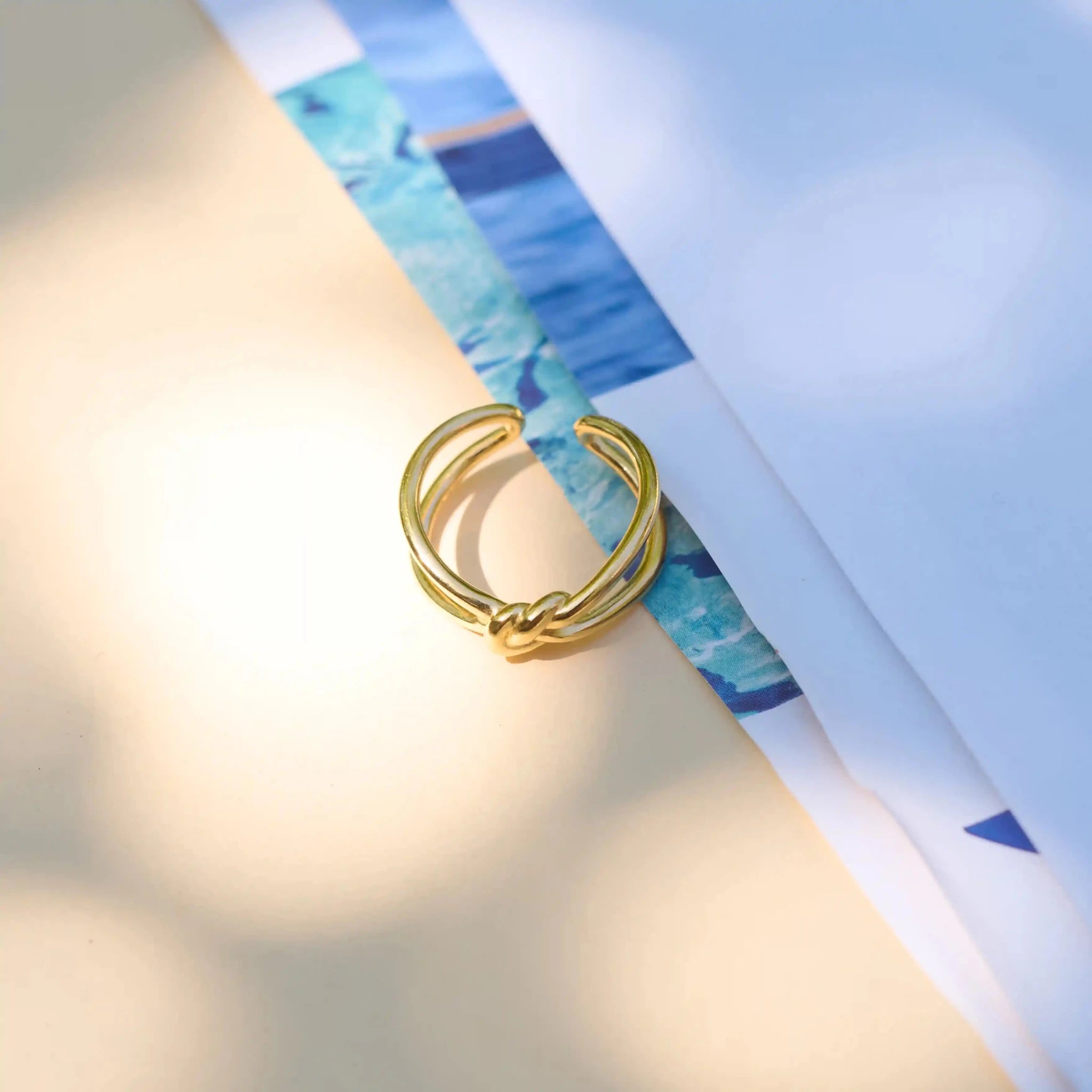 double knot ring