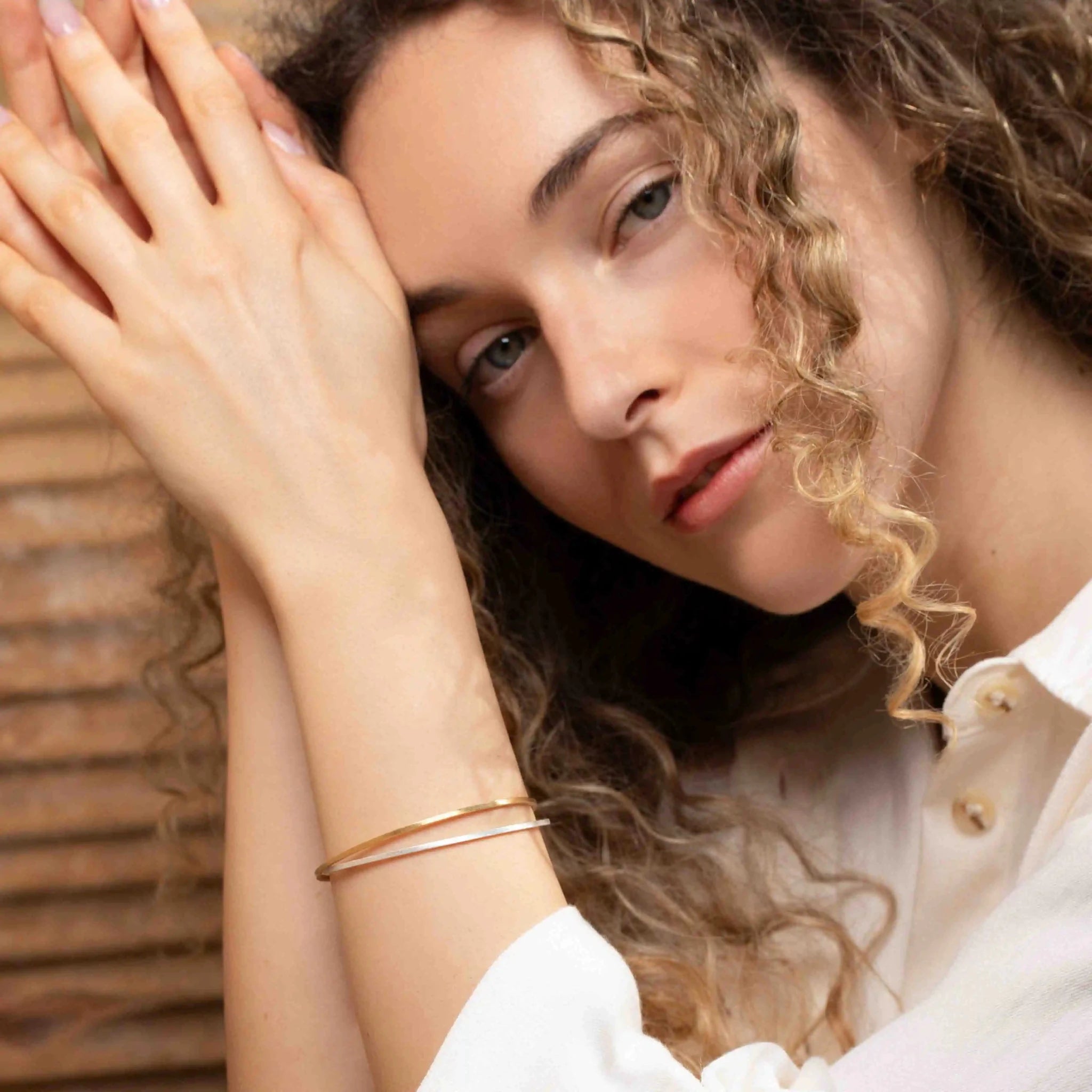 satin arm cuff