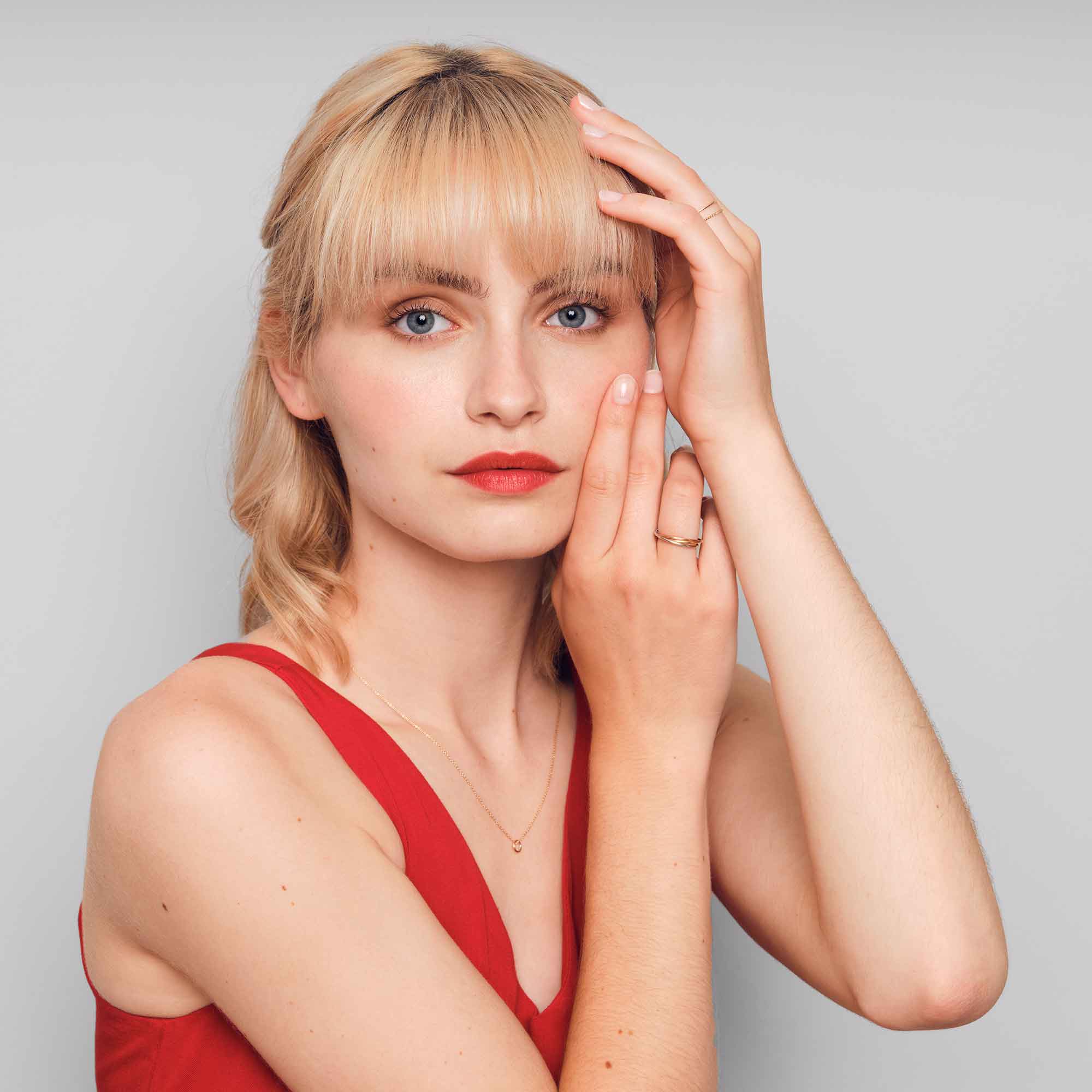 trio ring | solid gold